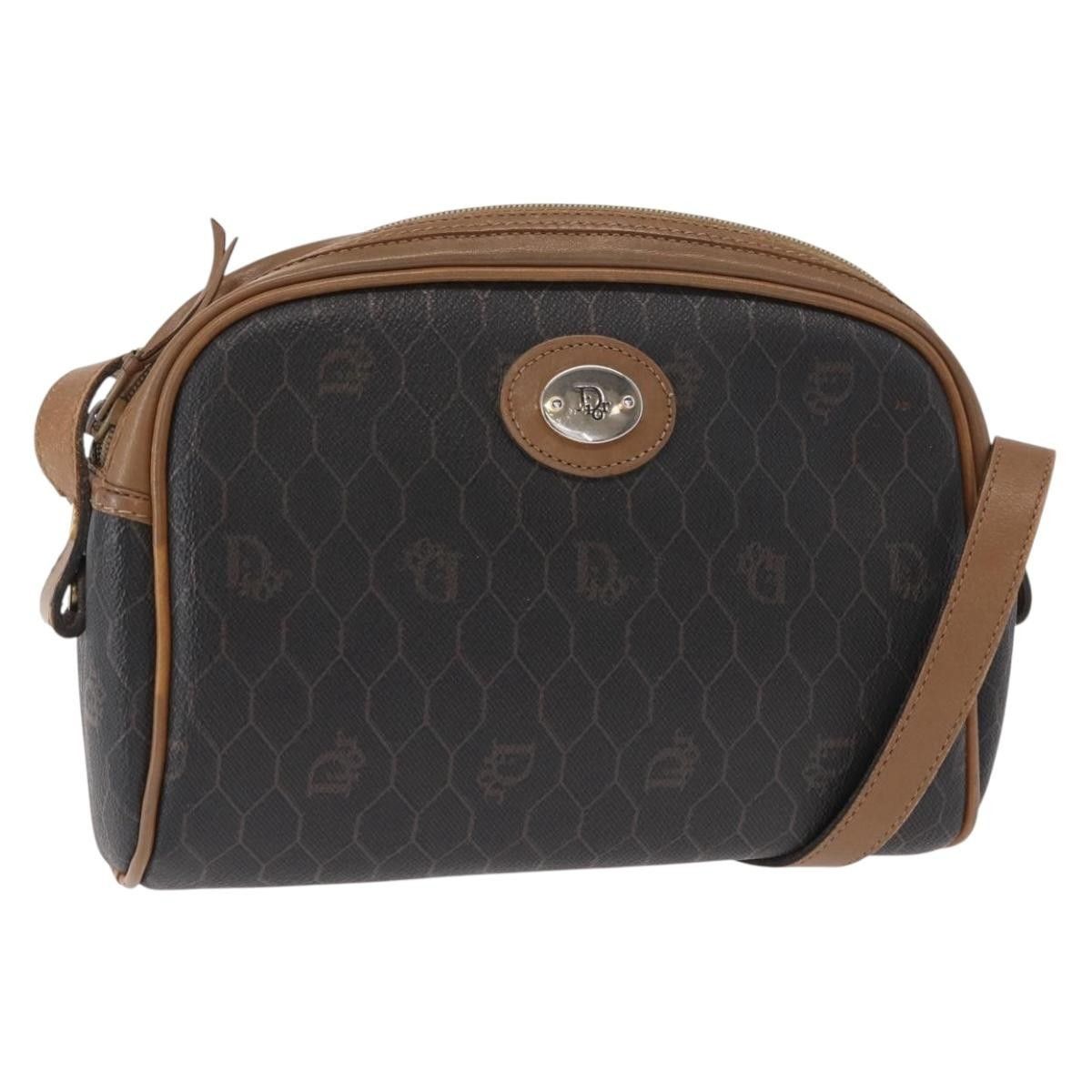 Dior Christian Dior Vintage Honeycomb Canvas and Leather Size ONE SIZE - 1 Thumbnail