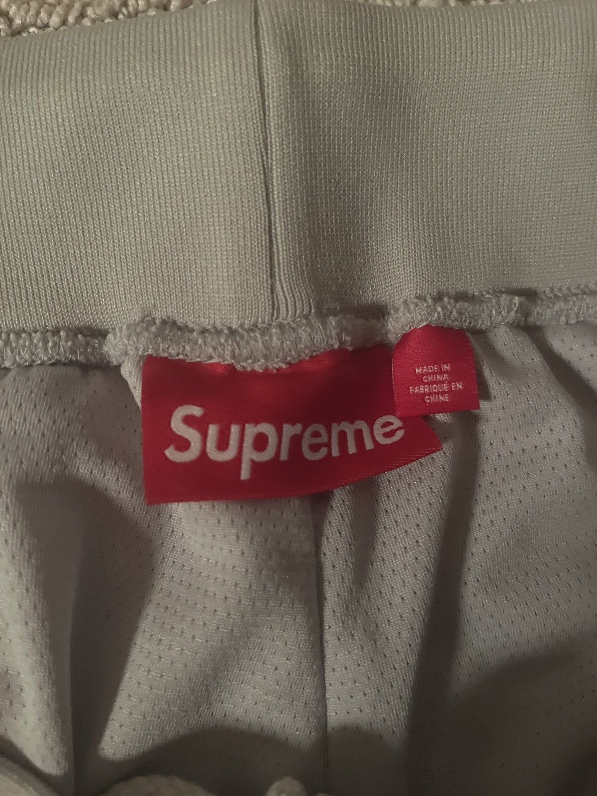 Supreme Supreme Ultrasuede Mesh Shorts in Gray Size US 32 / EU 48 - 3 Thumbnail