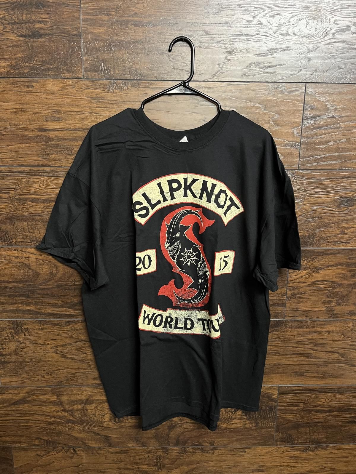 Designer Slipknot T-shirt Patched Up 2015 World Tour Tee 2XL Size US XXL / EU 58 / 5 - 1 Thumbnail