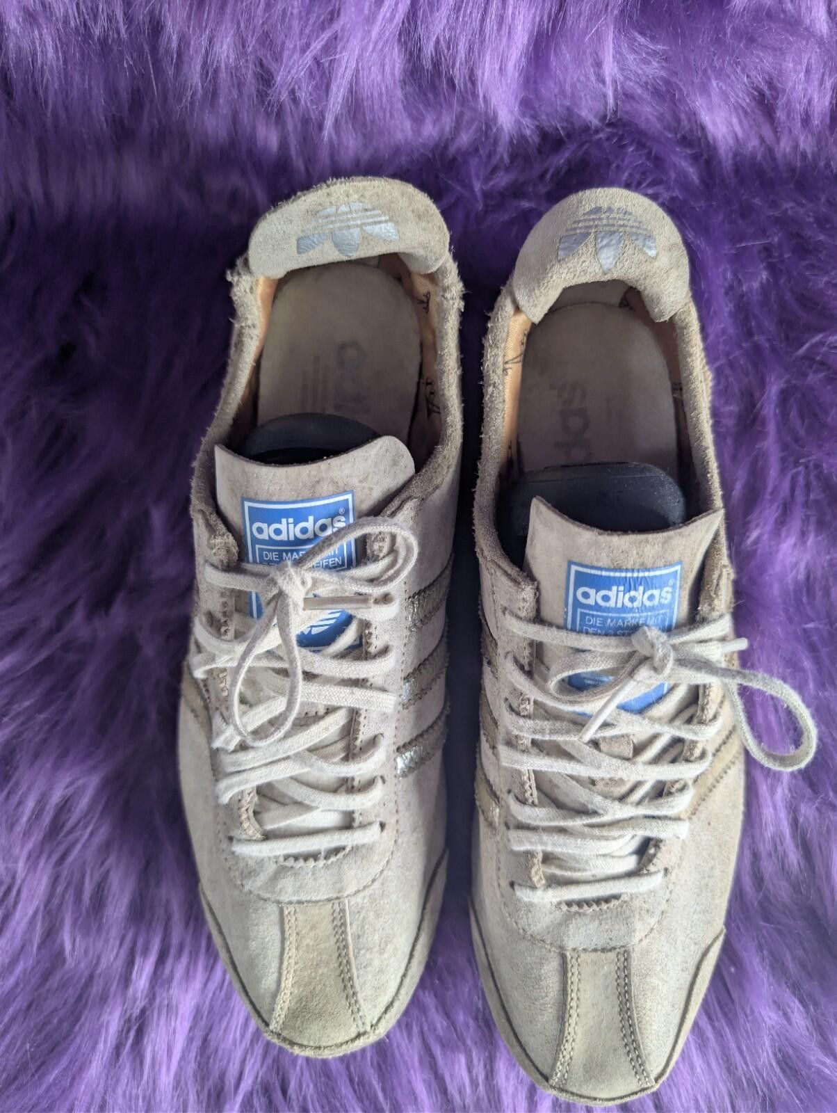 Adidas Vintage Adidas Originals Silver Streak Low UK 4 Track Spiked Size US 6.5 / IT 36.5 - 5 Thumbnail