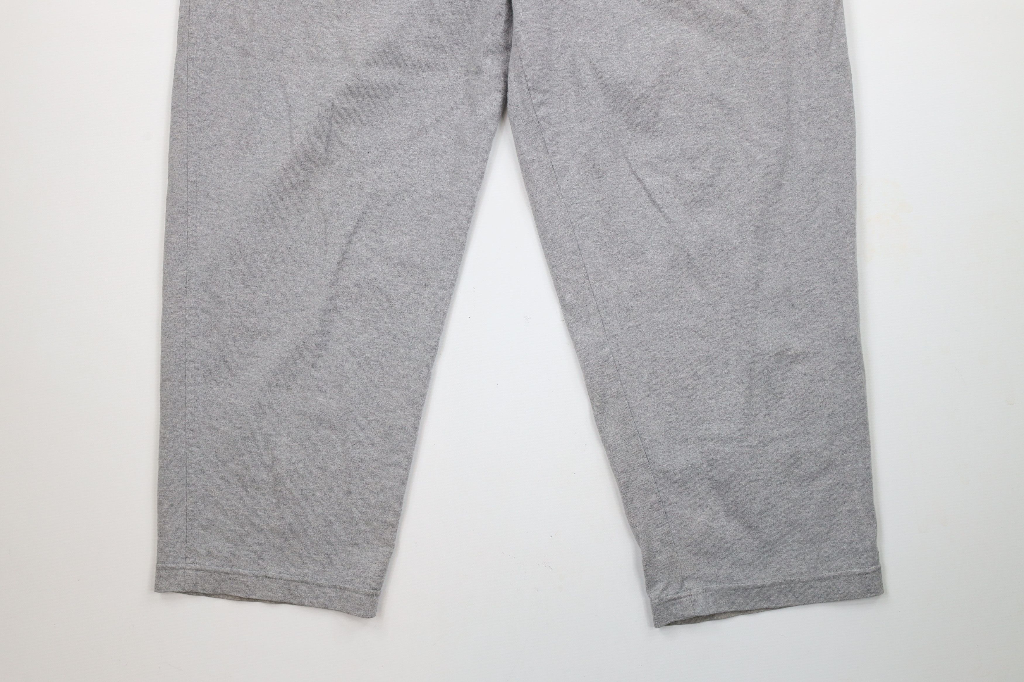 Lands' End × Vintage Vintage 90s Lands End Blank Wide Leg Jersey Knit Pants Size US 36 / EU 52 - 4 Thumbnail