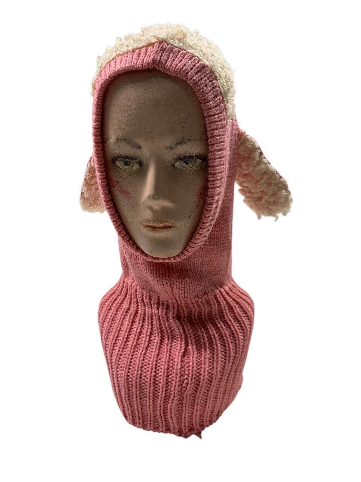 Japanese Brand × Kapital × Vintage RARE Balaclava Masked bunny Devil Beanie Hats knitted Size ONE SIZE - 1 Thumbnail