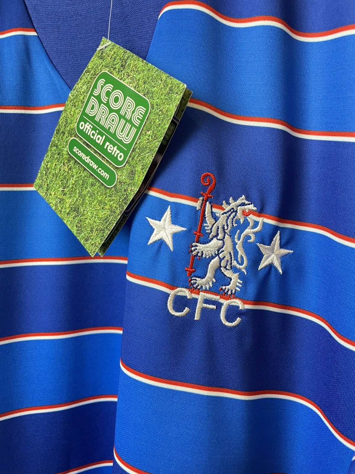 Chelsea Soccer RETRO Chelsea Football Club 1984 Home Shirt Size US L / EU 52-54 / 3 - 2 Thumbnail