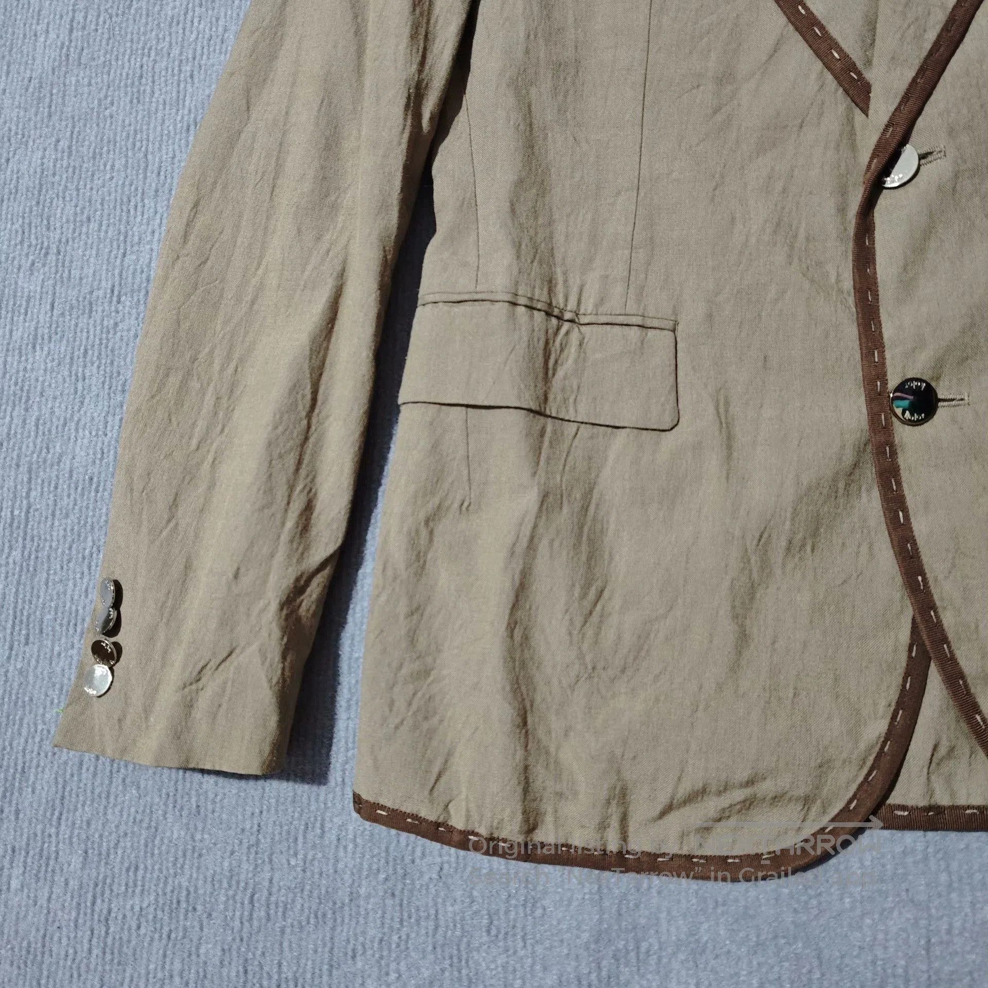 Kolor Kolor 12ss Brown Suit Jacket. Size US M / EU 48-50 / 2 - 3 Thumbnail