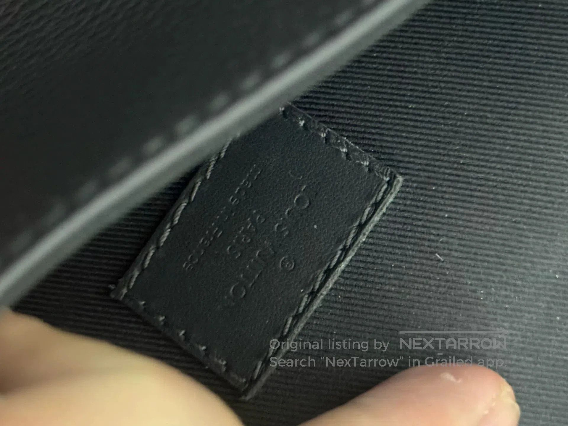Louis Vuitton Louis Vuitton Flap Black Grained Mini Box. Size ONE SIZE - 3 Thumbnail
