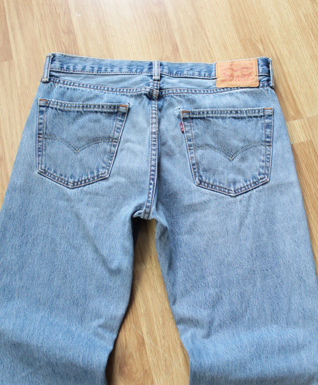 Levi's Vintage Levis 501 Straight Jeans W34 L30 Size US 34 / EU 50 - 3 Thumbnail
