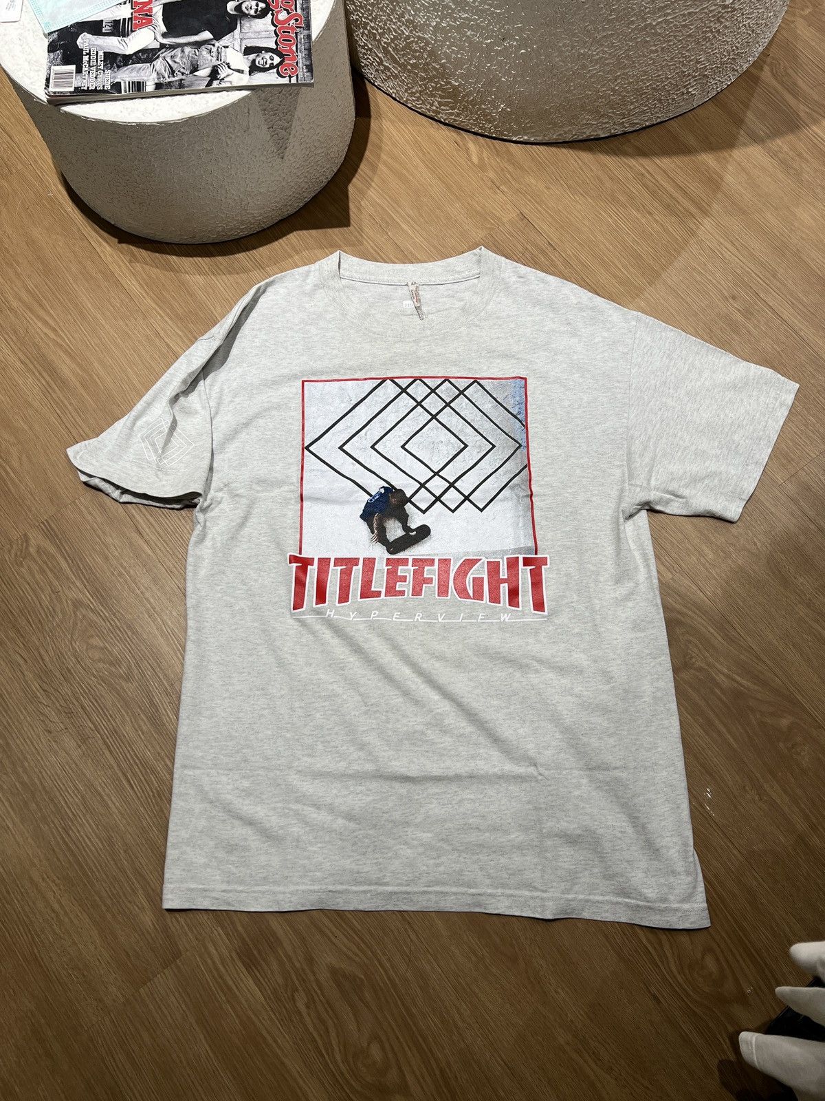 Band Tees Title fight Hyperview Kingston PA midwest emo Hardcore tee Size US L / EU 52-54 / 3 - 4 Thumbnail