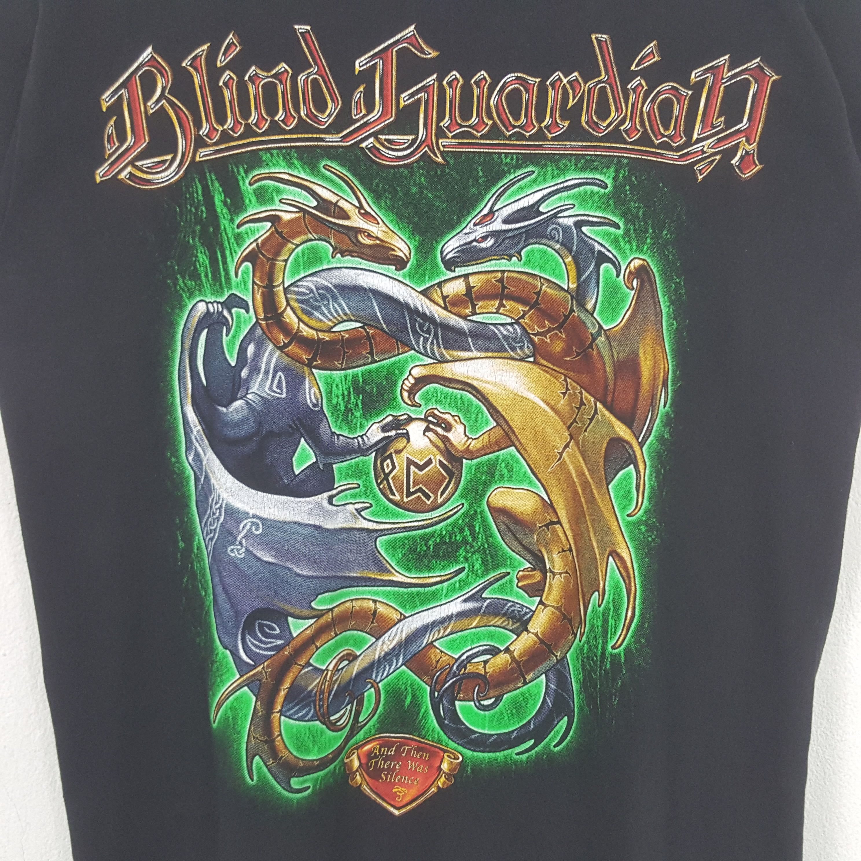 Band Tees Vintage Blind Guardian German Heavy Metal Band Tshirt RR2 Size US M / EU 48-50 / 2 - 2 Thumbnail