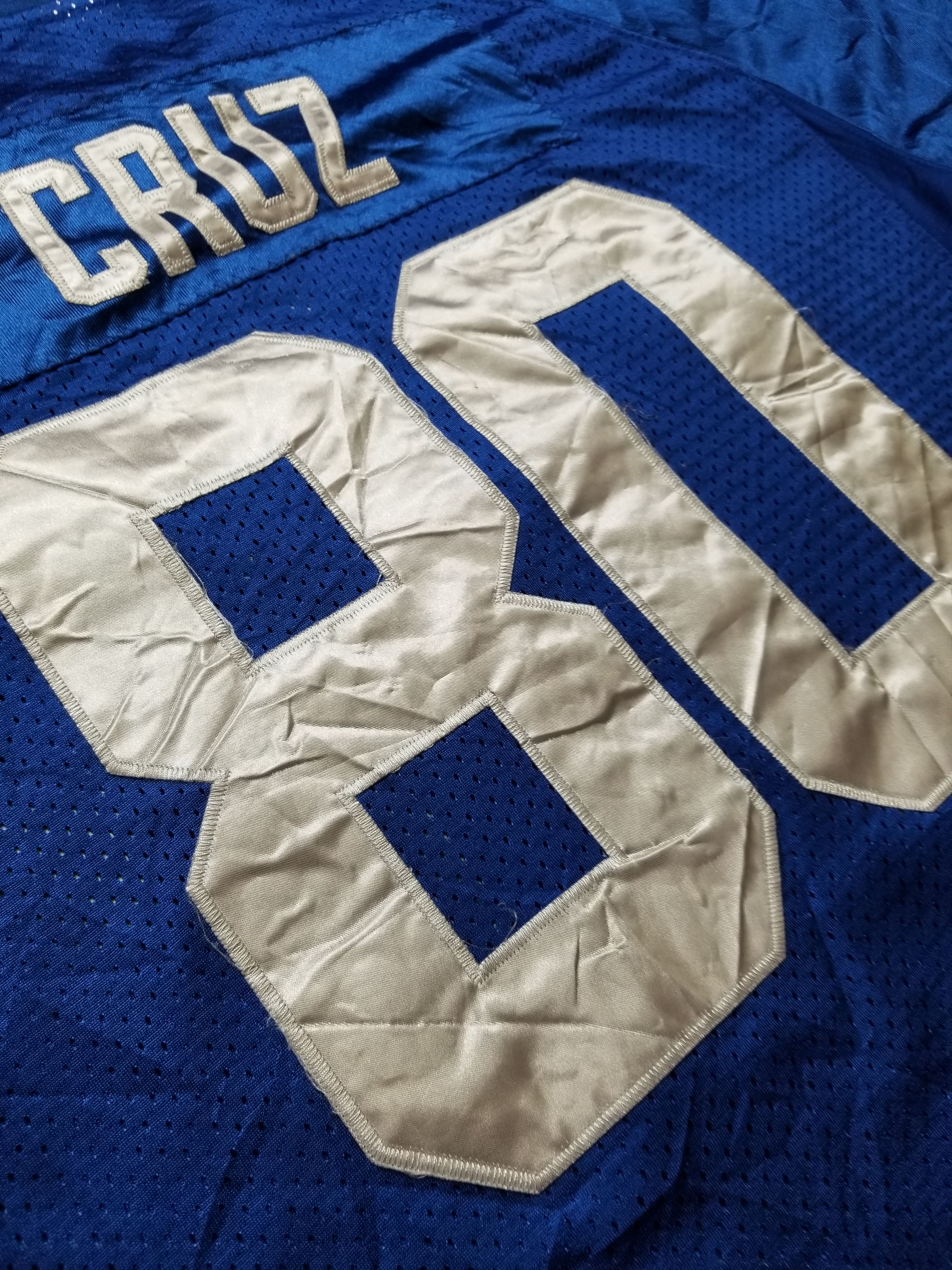 Reebok New York Giants Victor Cruz #80 Super Bowl NFL Sewn Jersey Size US XL / EU 56 / 4 - 9 Thumbnail
