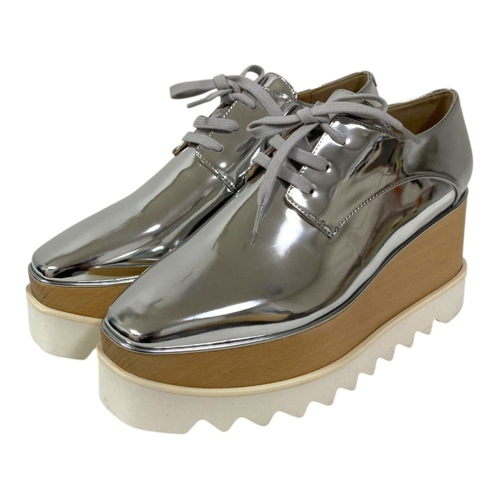 Stella McCartney Stella Mccartney Stella McCartney Elyse Platform Lace Up Shoes Plastic / Synthetic Other DUTY FREE for USA Size ONE SIZE - 1 Thumbnail