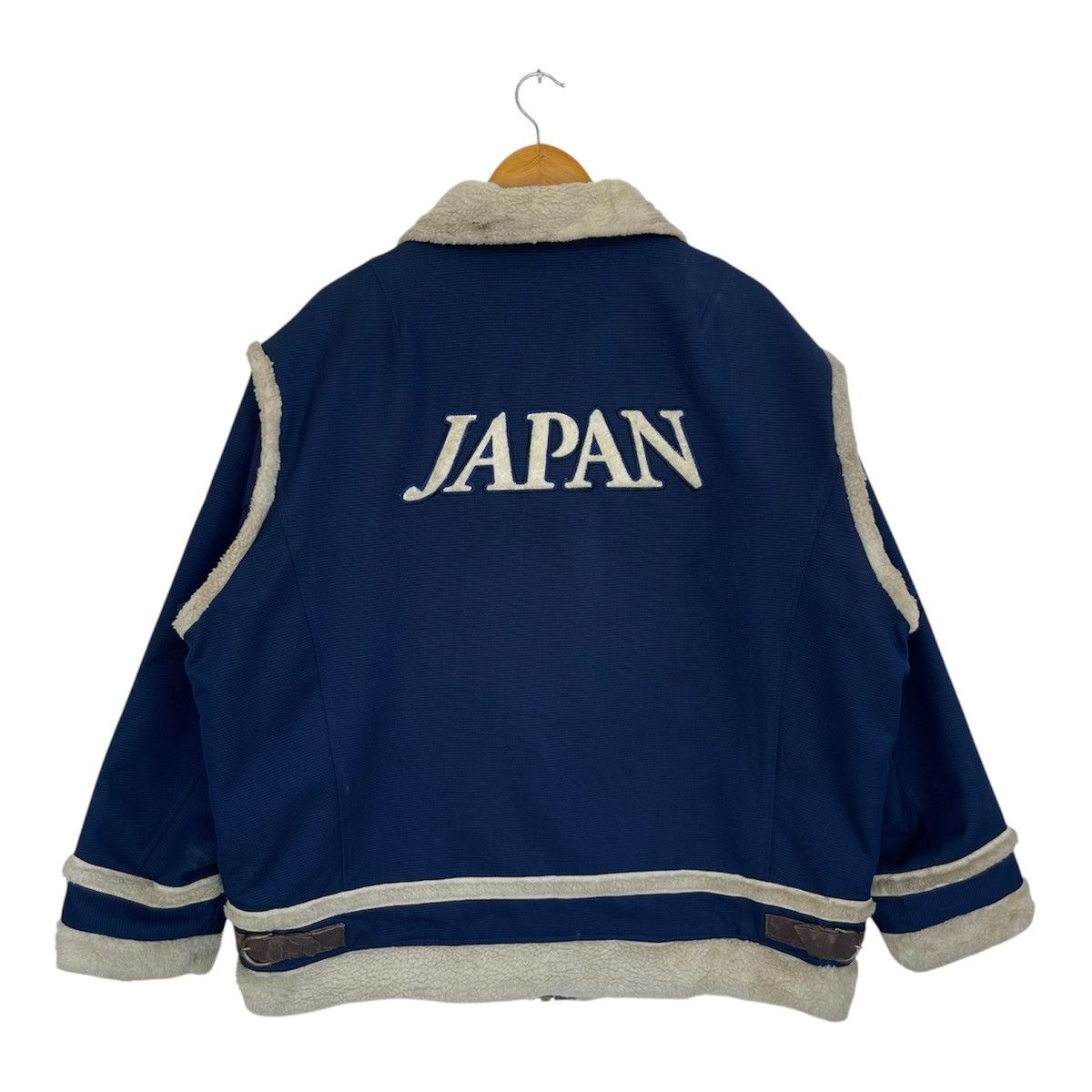 Mizuno ARCHIVE Mizuno Nagano 1998 Olympics Sherpa Bomber Jacket Size US L / EU 52-54 / 3 - 2 Thumbnail