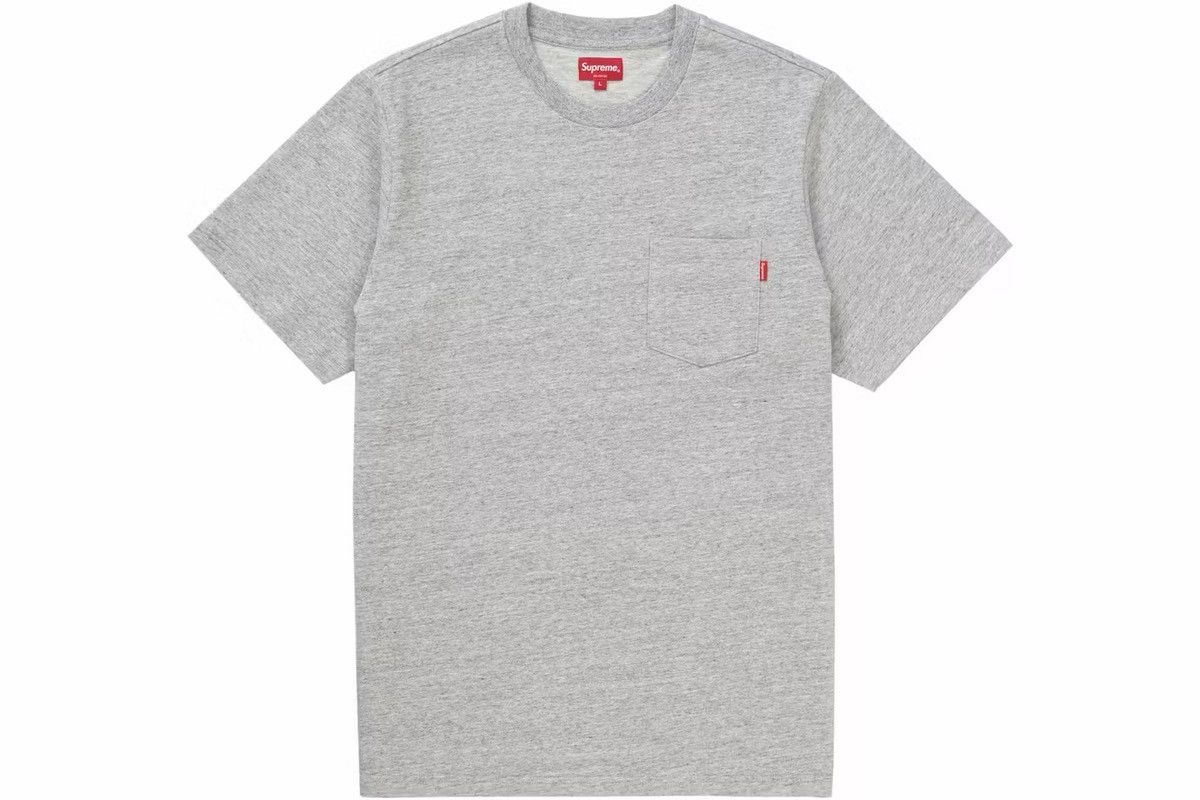 Supreme Supreme SS Pocket Tee (SS19) Size US L / EU 52-54 / 3 - 1 Thumbnail