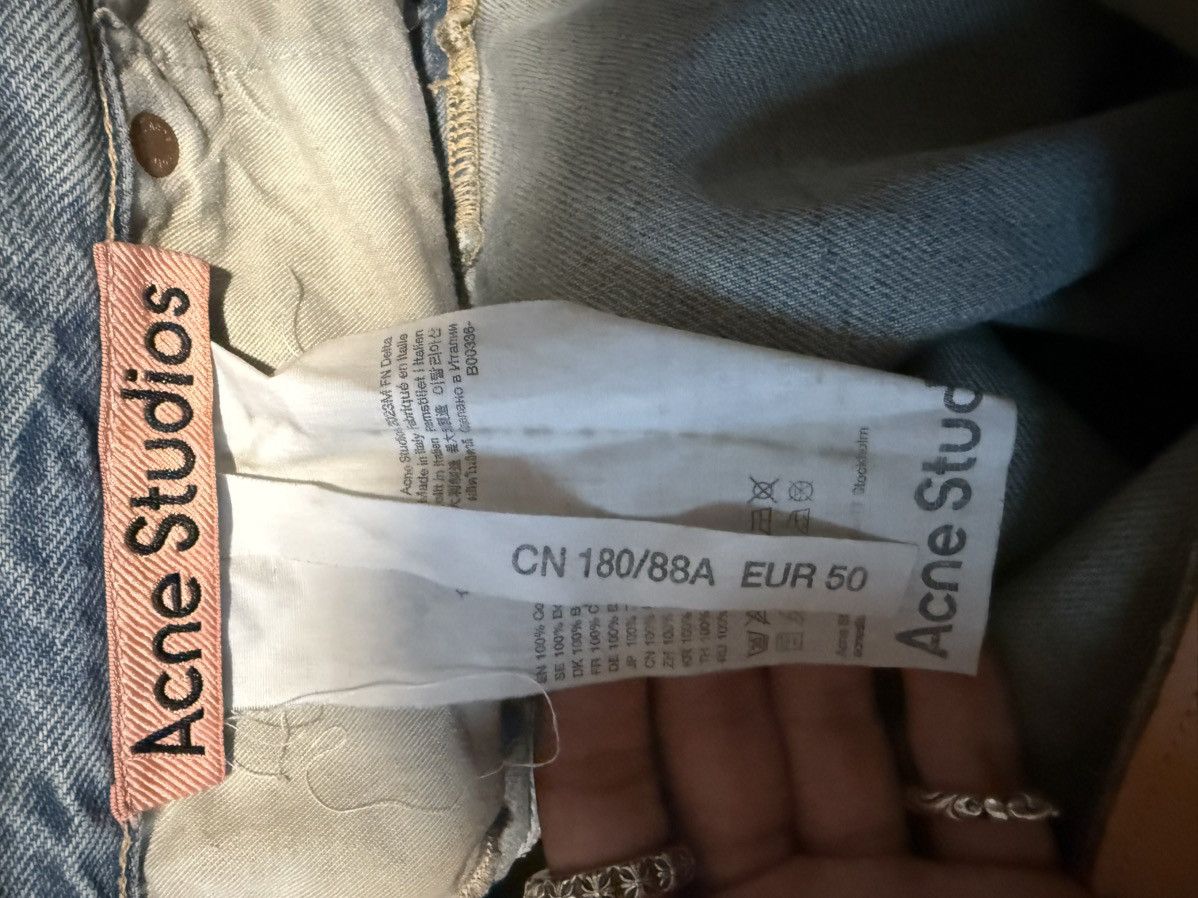 Acne Studios Acne Studios 2021F Delta Lightwash Denim Size US 33 - 6 Thumbnail