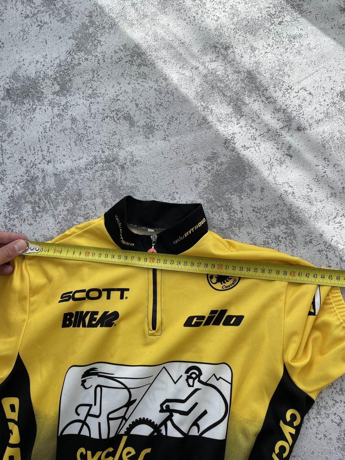 Vintage Rare Castelli Vintage Scott Biker Cycler Pythoud Jersey Size US M / EU 48-50 / 2 - 12 Thumbnail