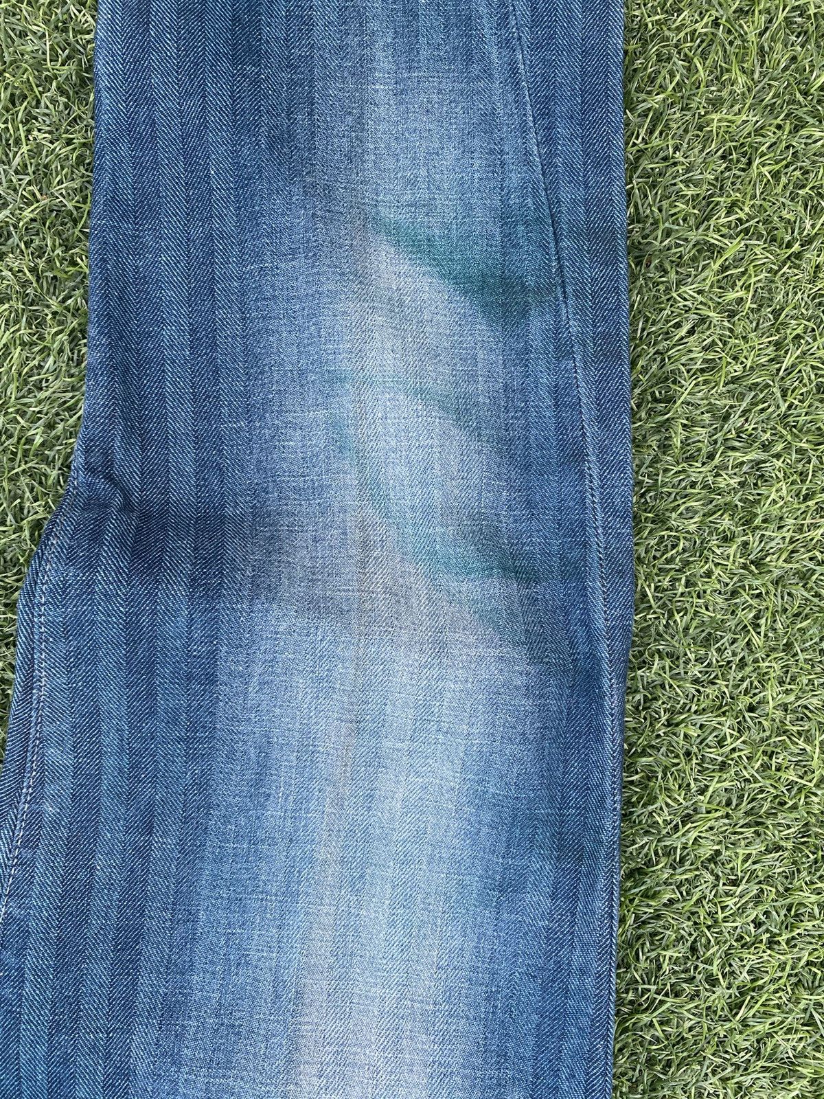 Tornado Mart TORNADO MART STRIPE FLARED JEANS 💥 Size US 29 - 3 Thumbnail