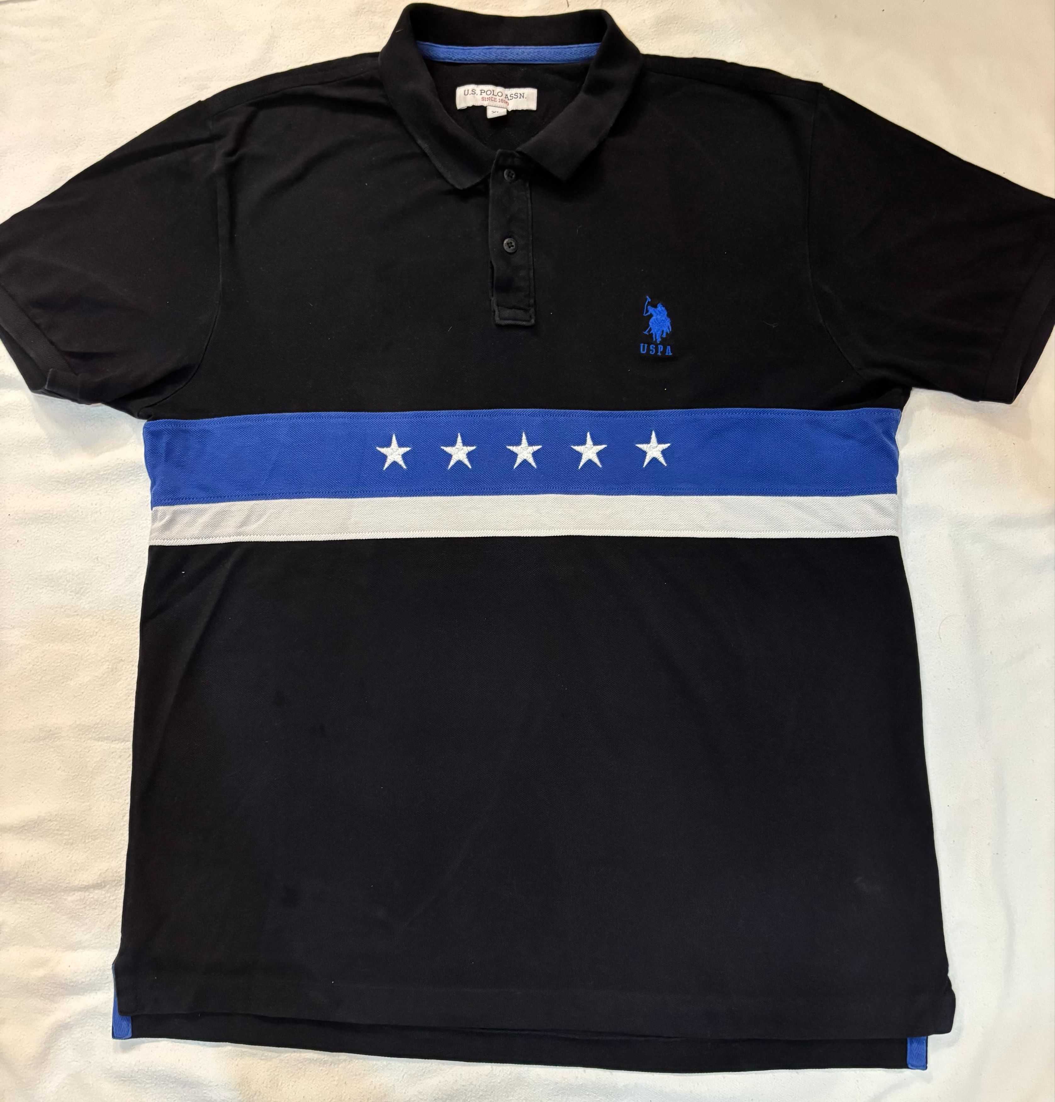 U.S. Polo Assn. Vintage U.S. POLO ASSN sіze XL Men's Polo T-Shirt Size US XL / EU 56 / 4 - 1 Thumbnail