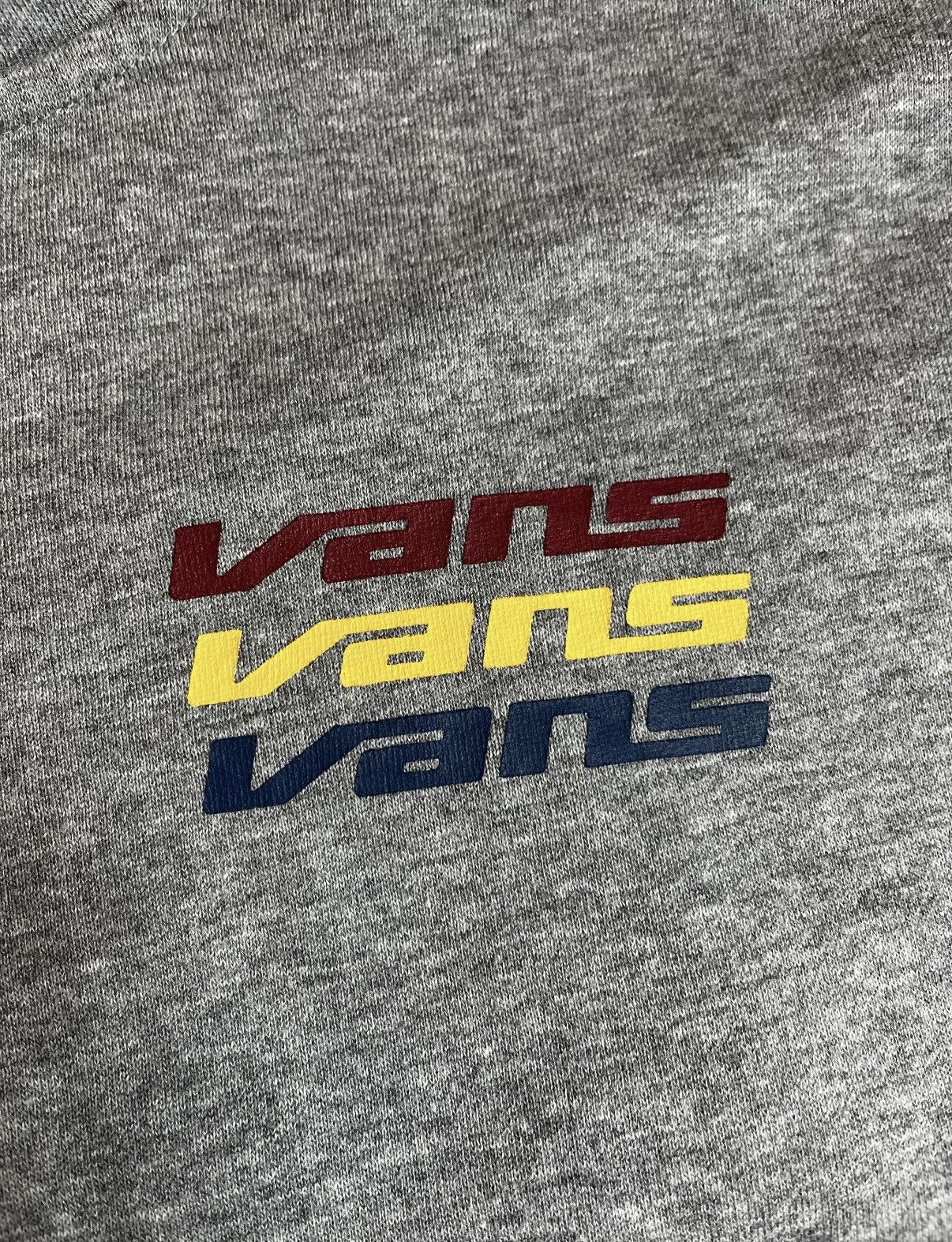 Vans Vans Retro 1/4 Zip Pullover Sweatshirt | Gray Size US S / EU 44-46 / 1 - 2 Thumbnail