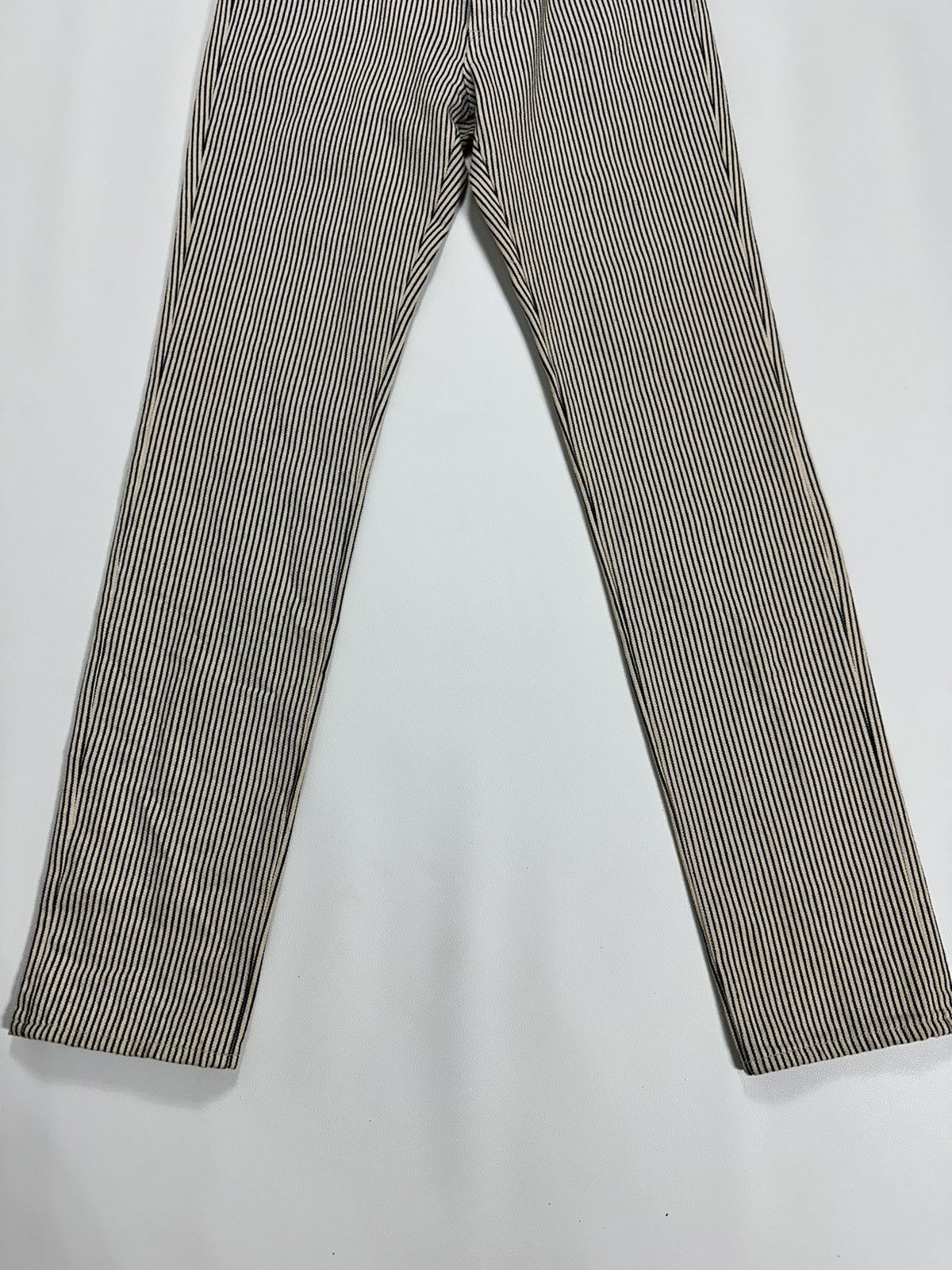 Kim Jones Kim Jones x GU Stripe Detachable Suspender Pants Size US 29 - 3 Thumbnail