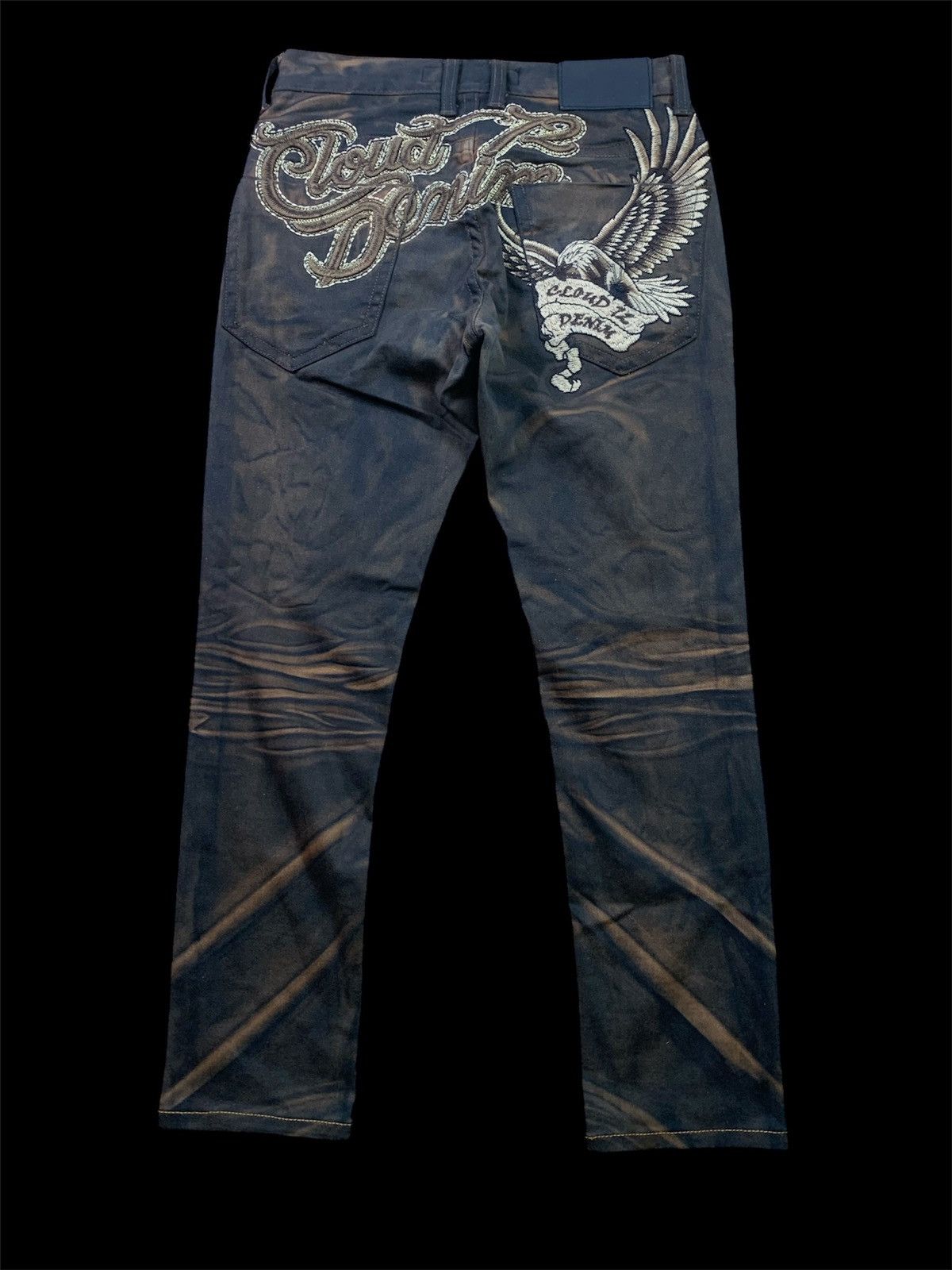 14th Addiction × Japanese Brand × Le Grande Bleu (L.G.B.) CLOUD SKULL SKULL SKULL PUNK Lgb Size US 30 / EU 46 - 2 Thumbnail