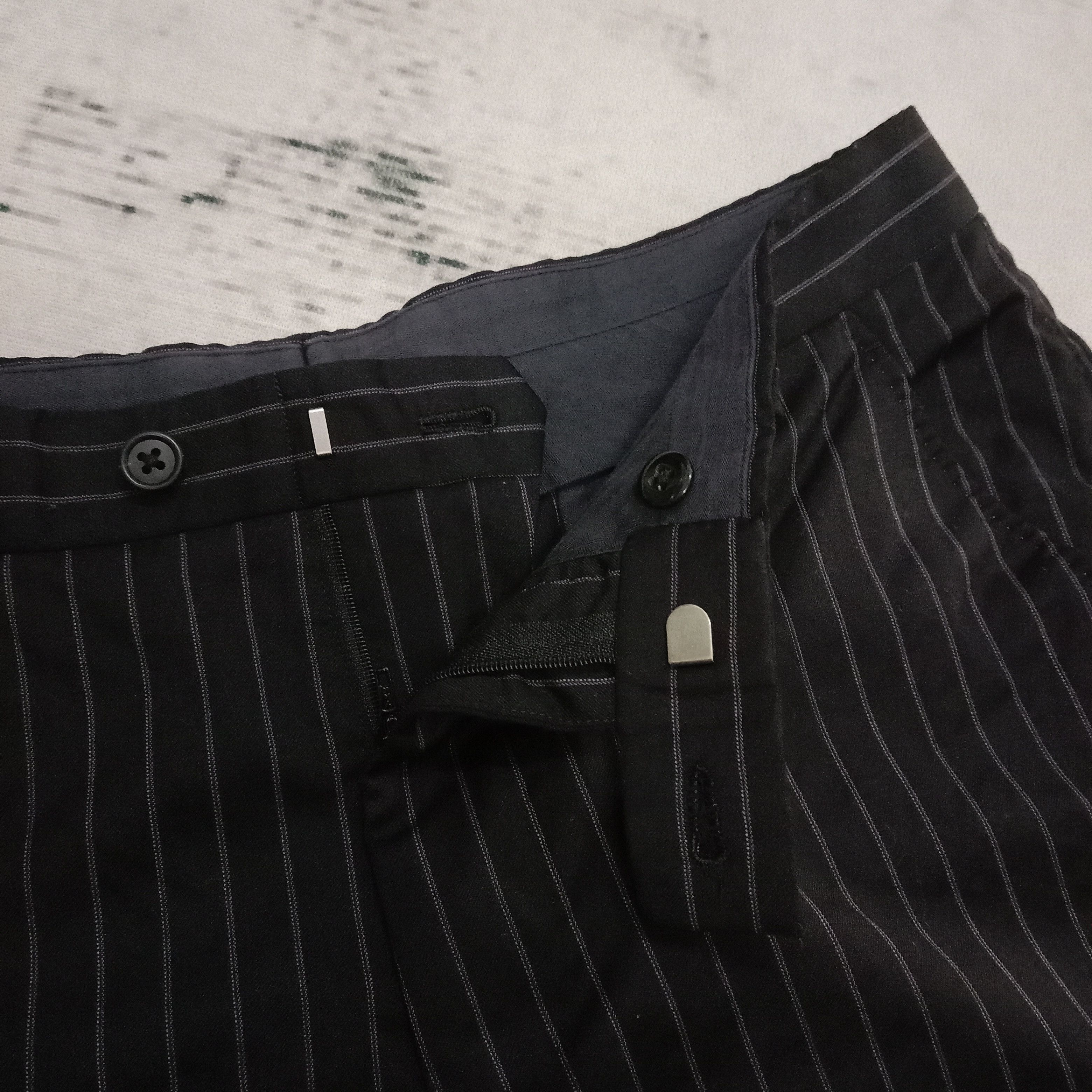 Paul Smith London Striped Hair Fabric Pants