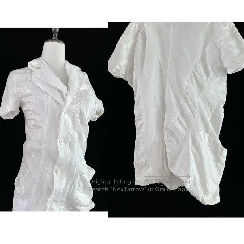 Junya Watanabe Junya Watanabe Double Layer Short Sleeve Shirt Size S / US 4 / IT 40 - 4 Thumbnail