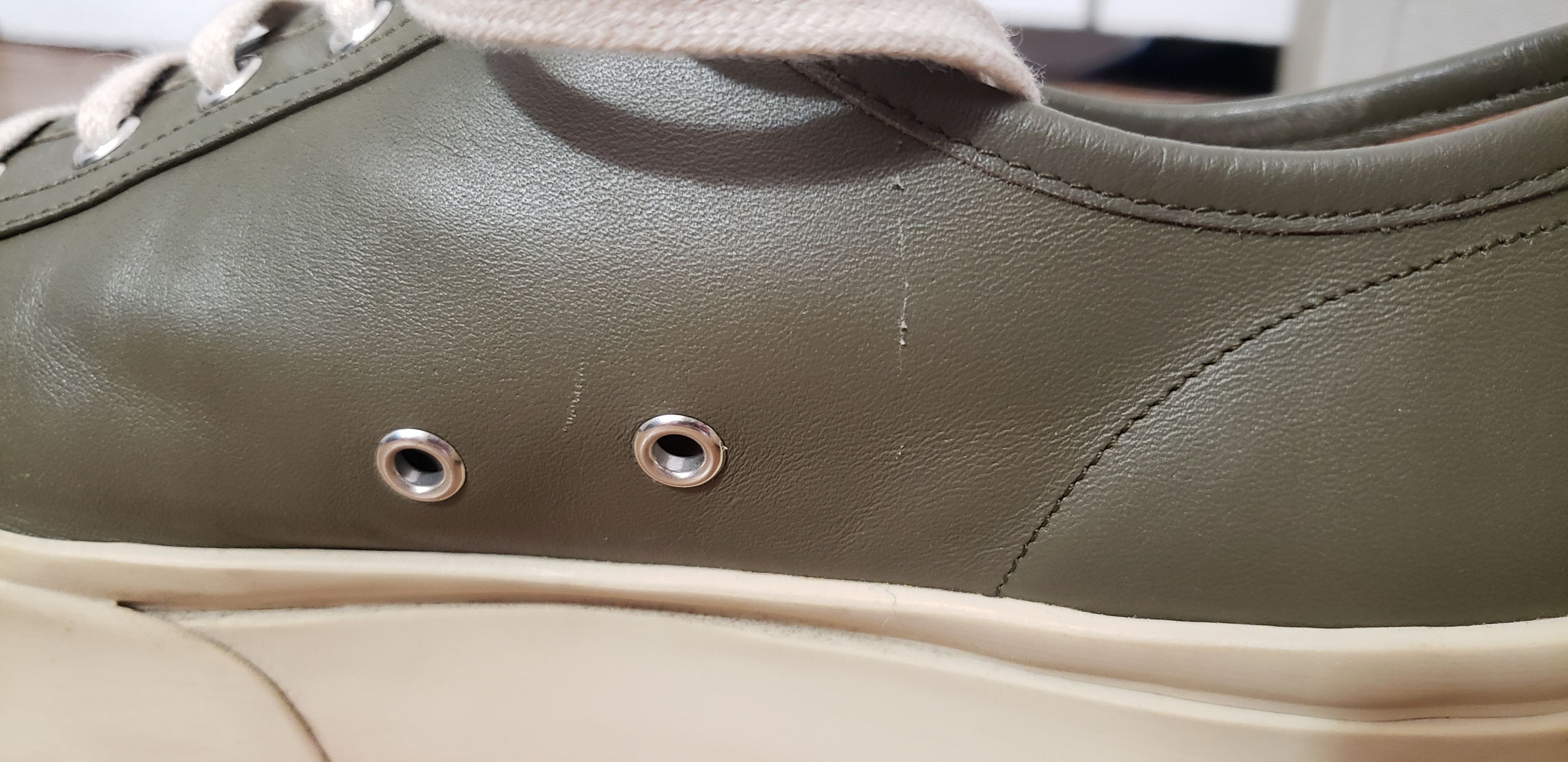 Marni $790 FW21 Pablo Leather Sneakers w/ chunky platform sole Size US 9 / EU 42 - 6 Thumbnail