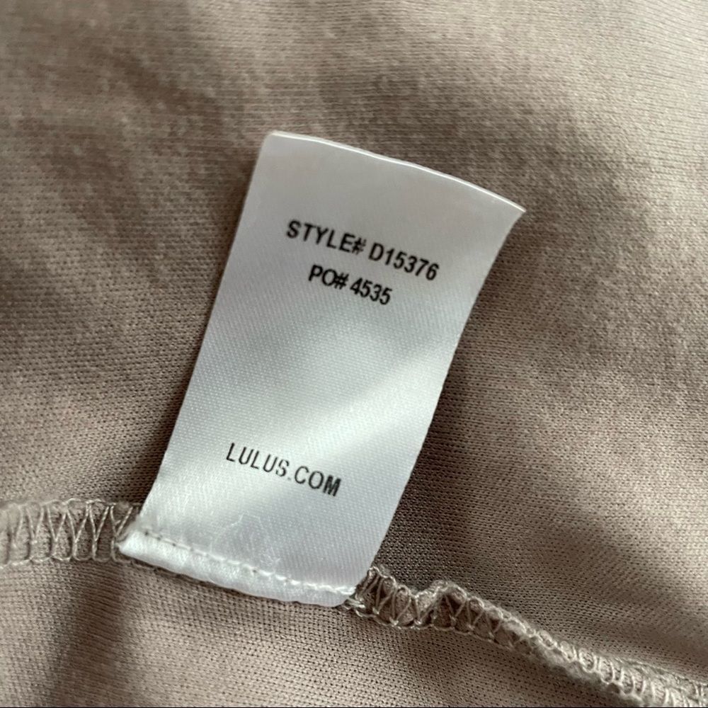 Other LuLu’s Air of Romance Dusty Lavendar Taupe Maxi Dress S Size S / US 4 / IT 40 - 8 Thumbnail