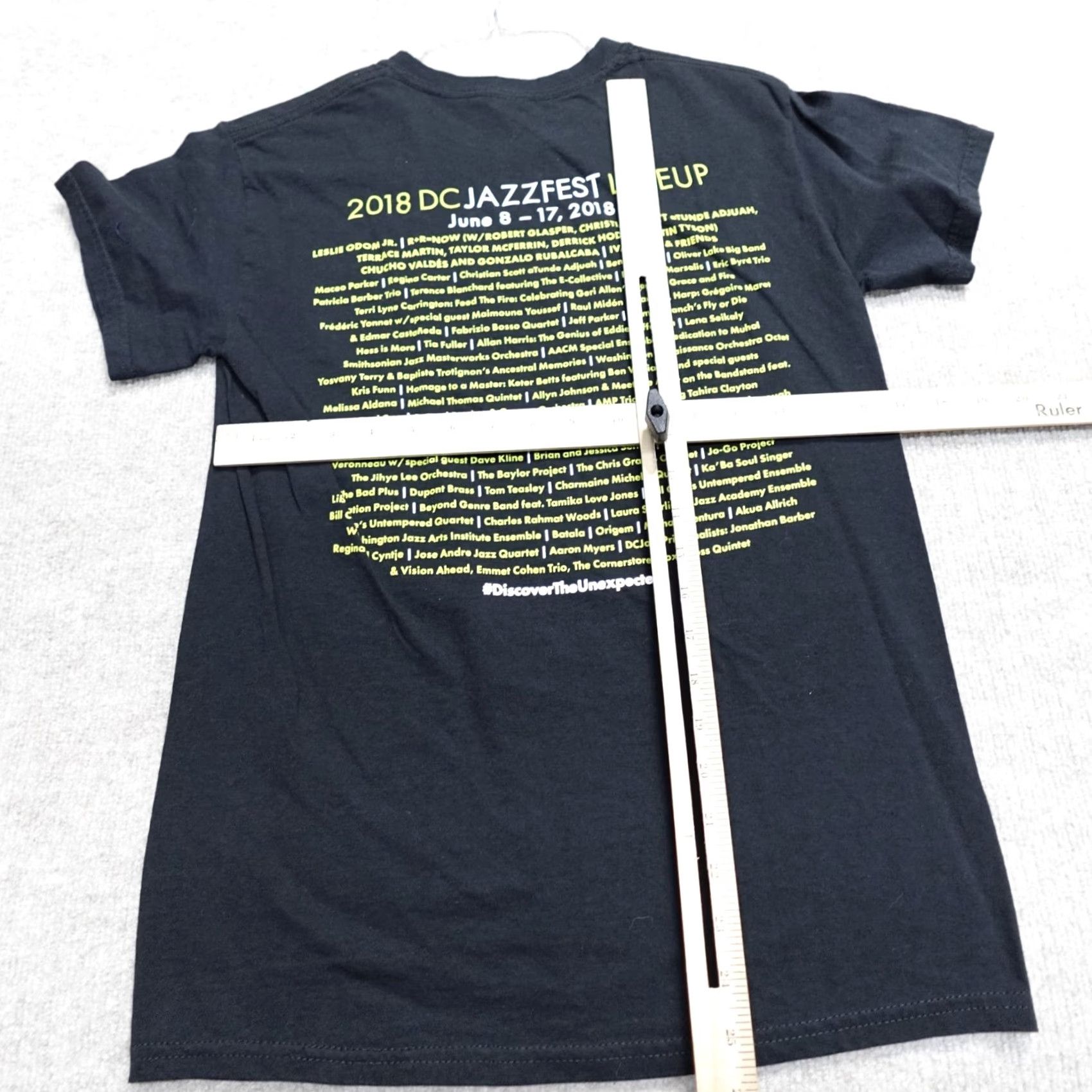 Doublet Jazz Festival Shirt Small Black Double Sided 2018 Washington DC Mens S PMID? Size US S / EU 44-46 / 1 - 4 Thumbnail