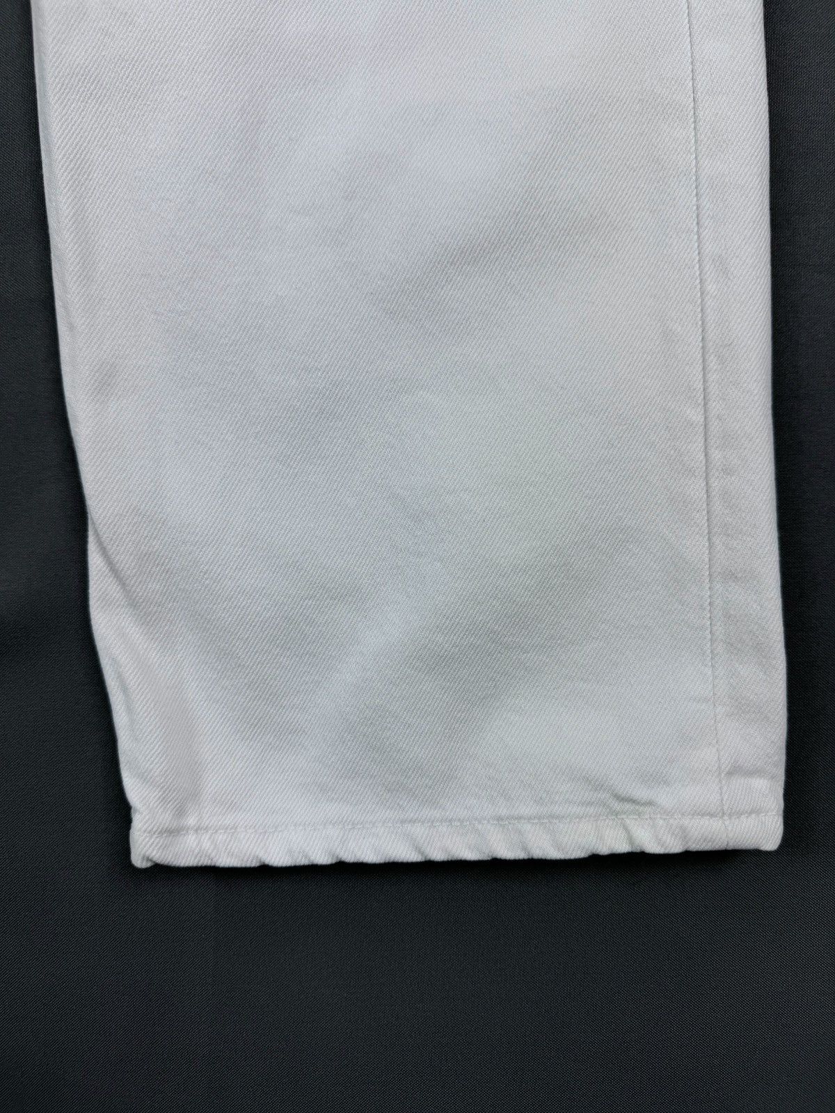 Levi's 1990’s Vintage Levi’s 501 White Jeans Made in USA Size US 35 - 5 Thumbnail