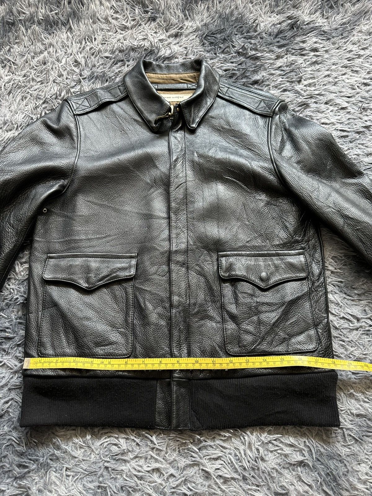 Japanese Brand × Vivastudio 🔥Rare🔥 Viva Studio Corporate Rock & Roll leather jacket Size US M / EU 48-50 / 2 - 22 Thumbnail