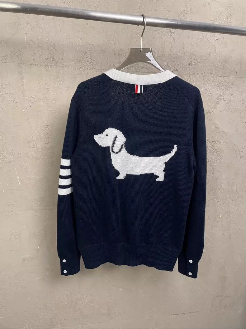 Thom Browne Thom Browne A Tibetan blue puppy knit sweater Size XS / US 0-2 / IT 36-38 - 2 Thumbnail