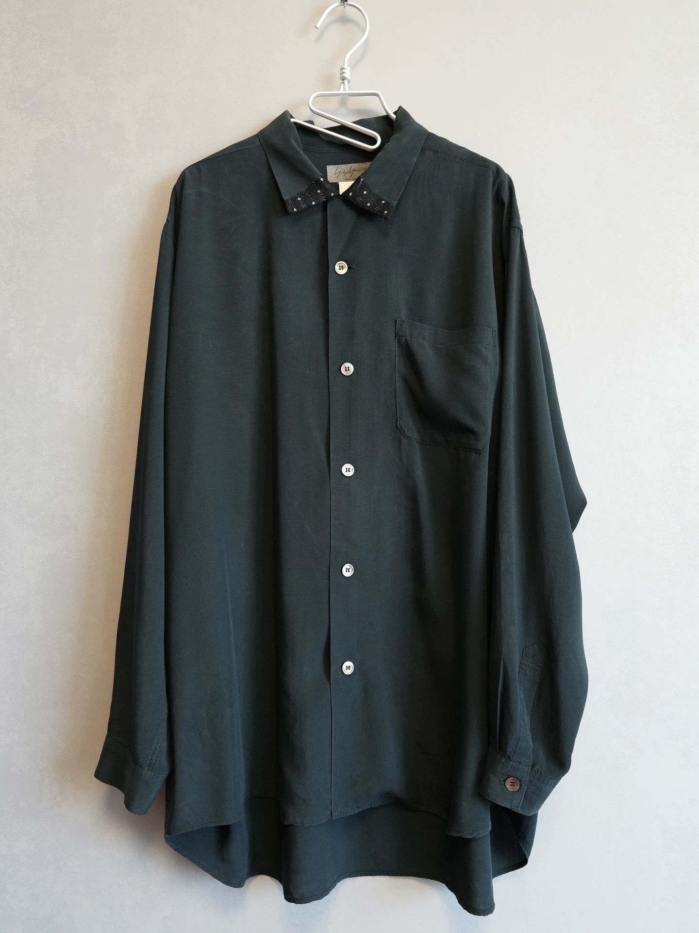 Yohji Yamamoto Yohji Yamamoto 95SS Kusari Rayon Shirt Size US M / EU 48-50 / 2 - 2 Thumbnail