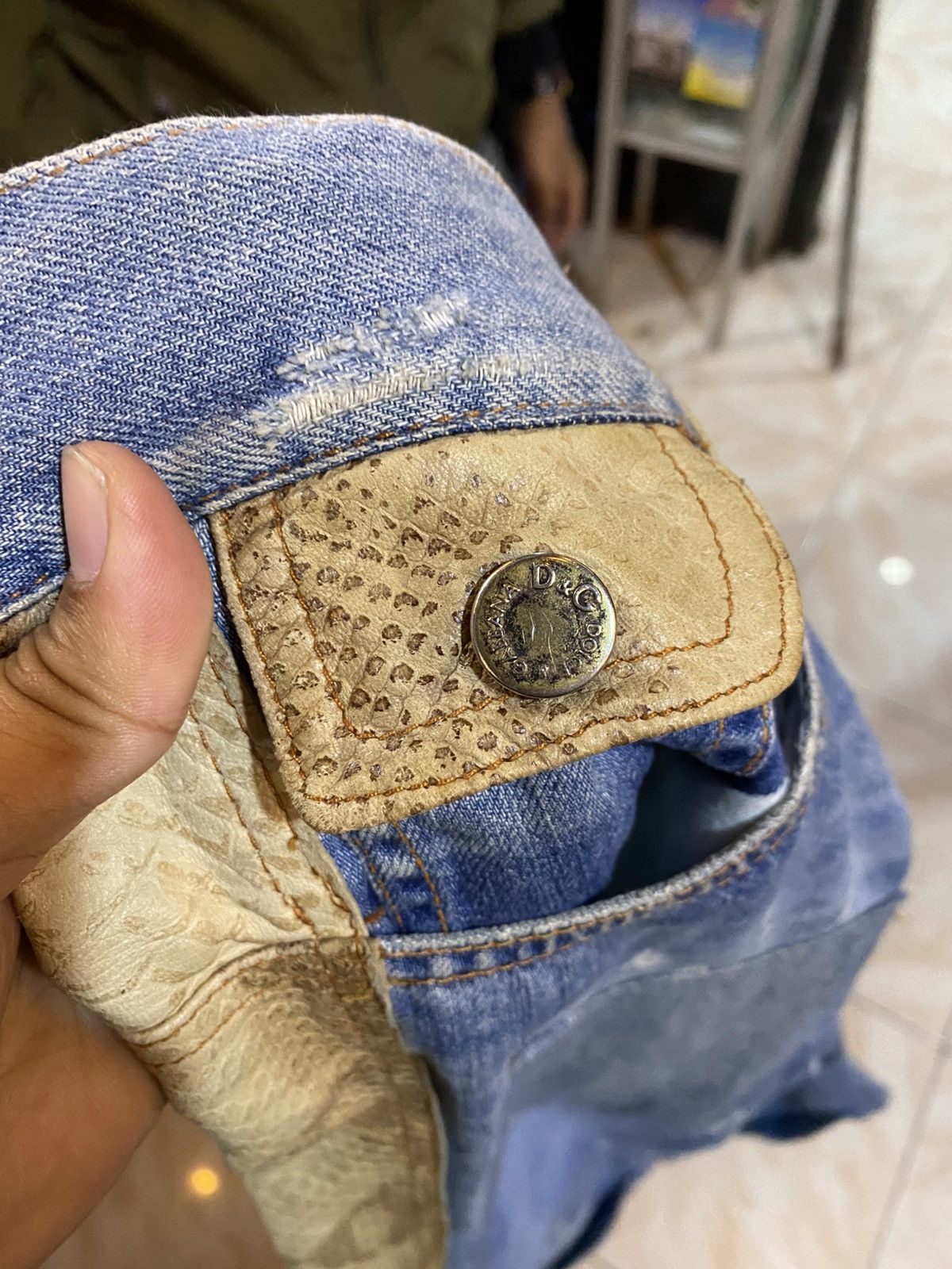 Dolce & Gabbana Short denim vintage dolce & gabbana leather Size US 30 / EU 46 - 8 Thumbnail