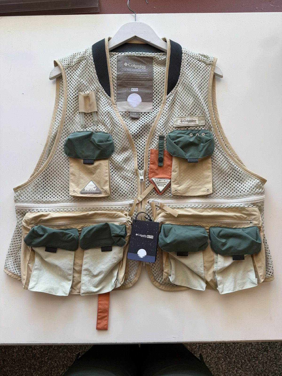 Kith Columbia fishing vest