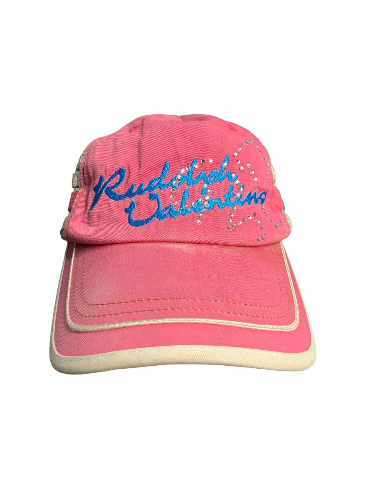 Valentino Two Rudolph Valentino Garavanni Trucker Hat Size ONE SIZE - 7 Thumbnail