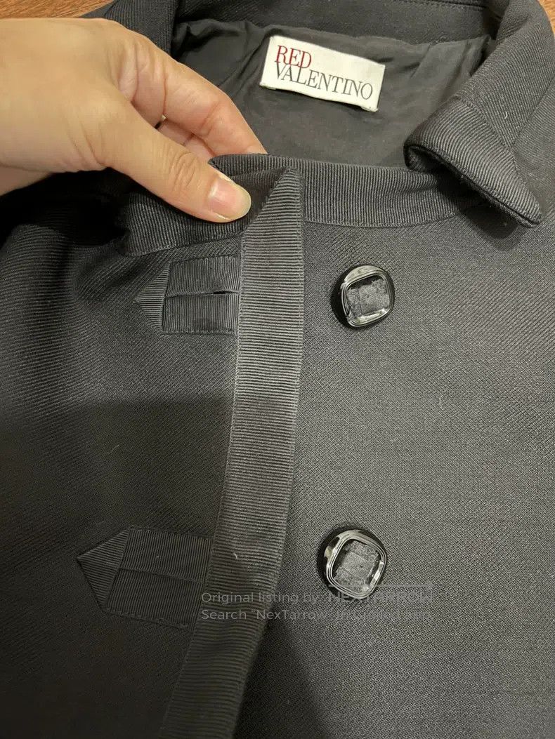 Valentino Valentino Black Double wool slanted Size S / US 4 / IT 40 - 7 Thumbnail