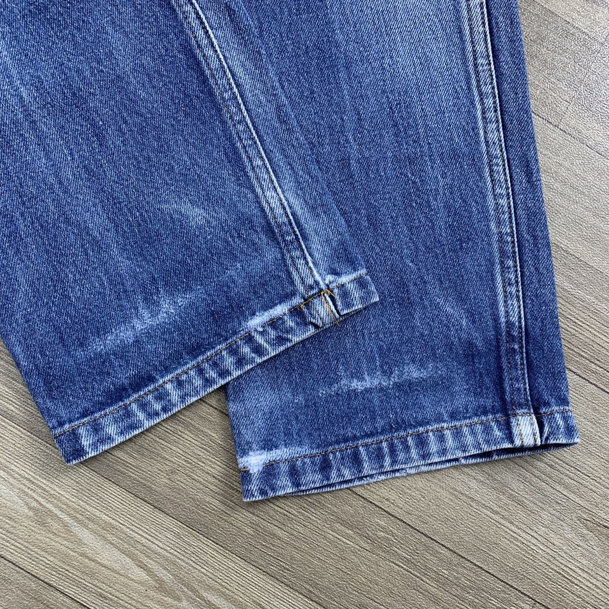 Comme des Garcons × Comme des Garcons Homme × Junya Watanabe 80’s Comme des Garcons Homme Stone Wash Blue Jeans Size US 26 / EU 42 - 3 Thumbnail