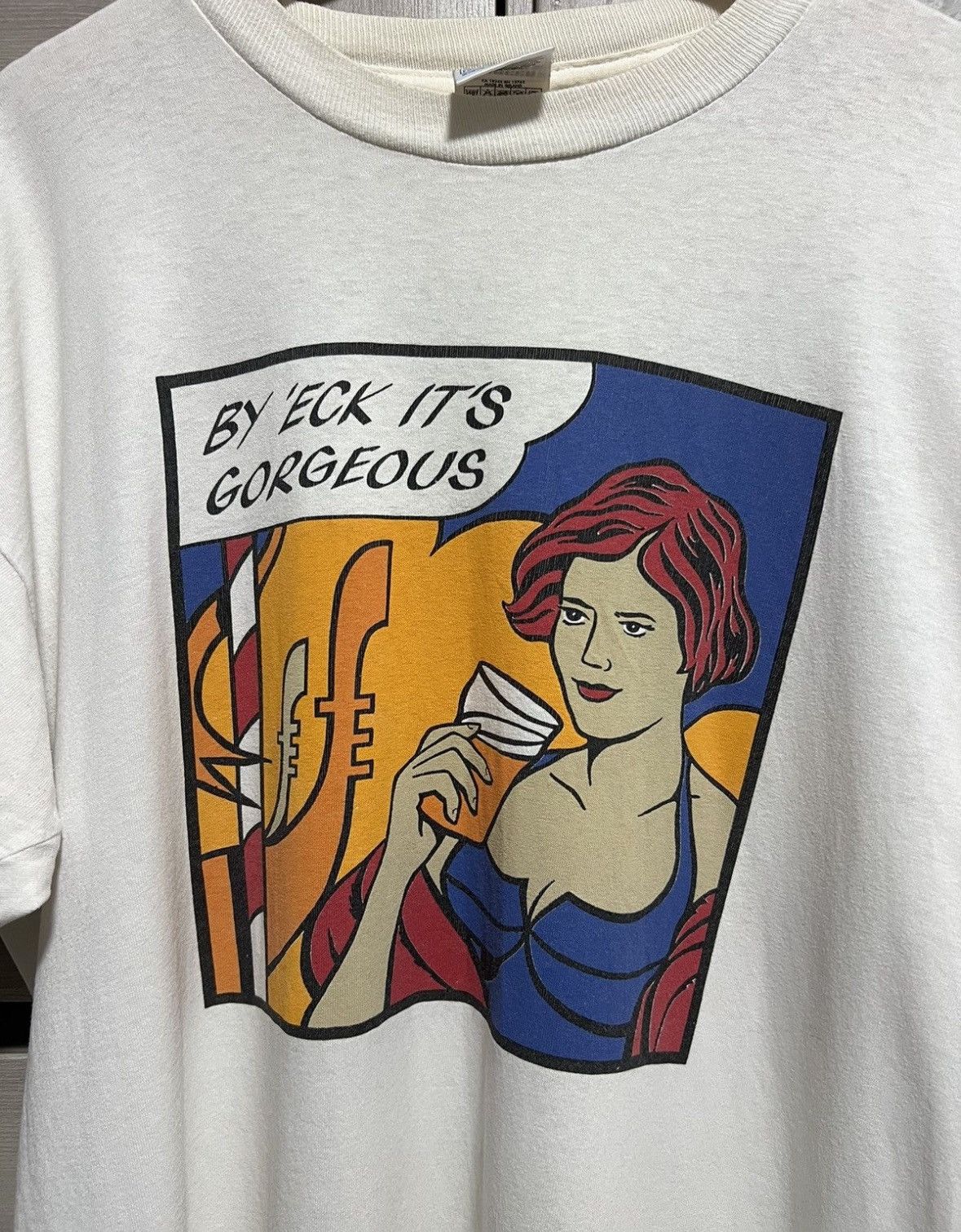 Band Tees Vintage 90s Boddingtons Bitter of Manchester Y2K Size US XL / EU 56 / 4 - 6 Thumbnail