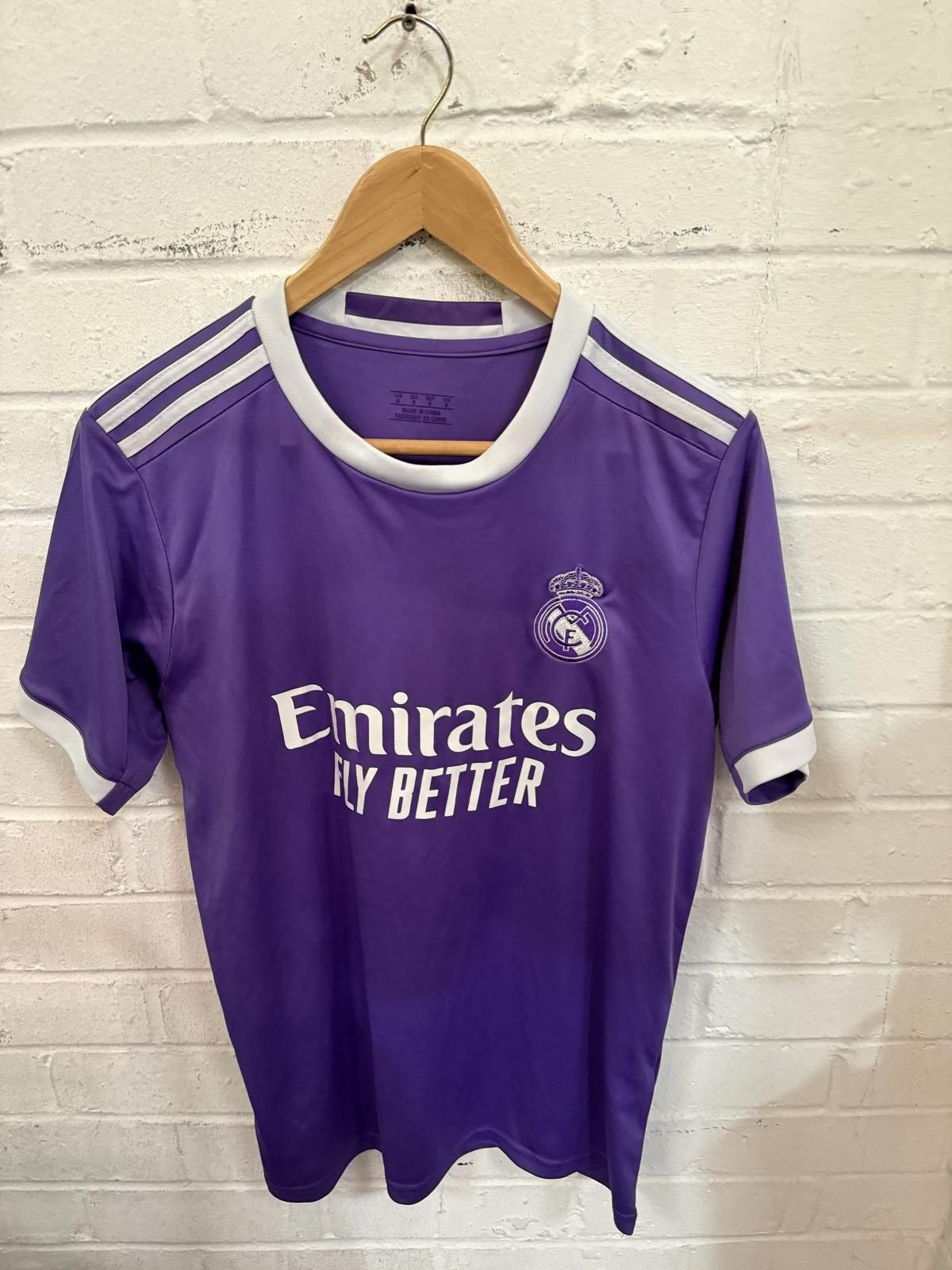 Adidas Real Madrid Purple Soccer Jersey Size US S / EU 44-46 / 1 - 1 Thumbnail