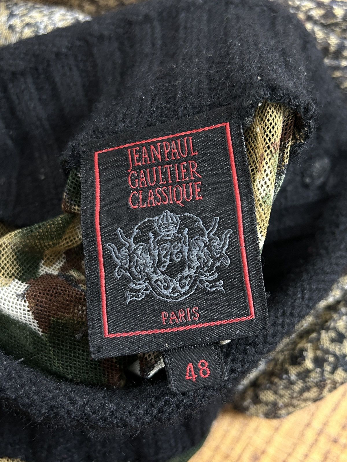 Jean Paul Gaultier Vintage Jean Paul Gaultier Fuzzi Mesh Knit Neck Long Sleeve Size US M / EU 48-50 / 2 - 7 Thumbnail