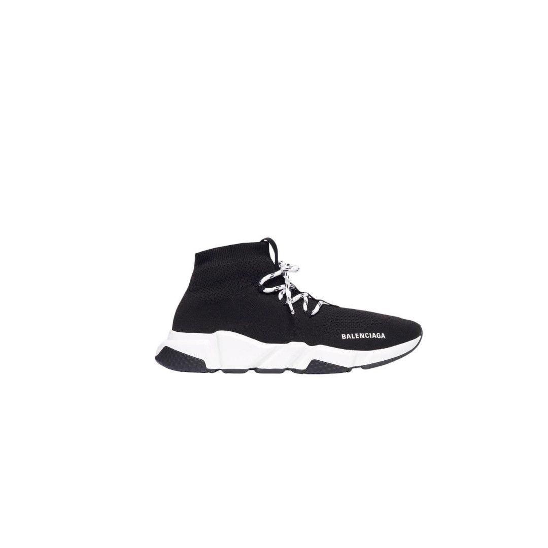 Balenciaga o1w1db10425 Speed Lace-up Sneakers in Black Size US 9 / EU 42 - 1 Preview