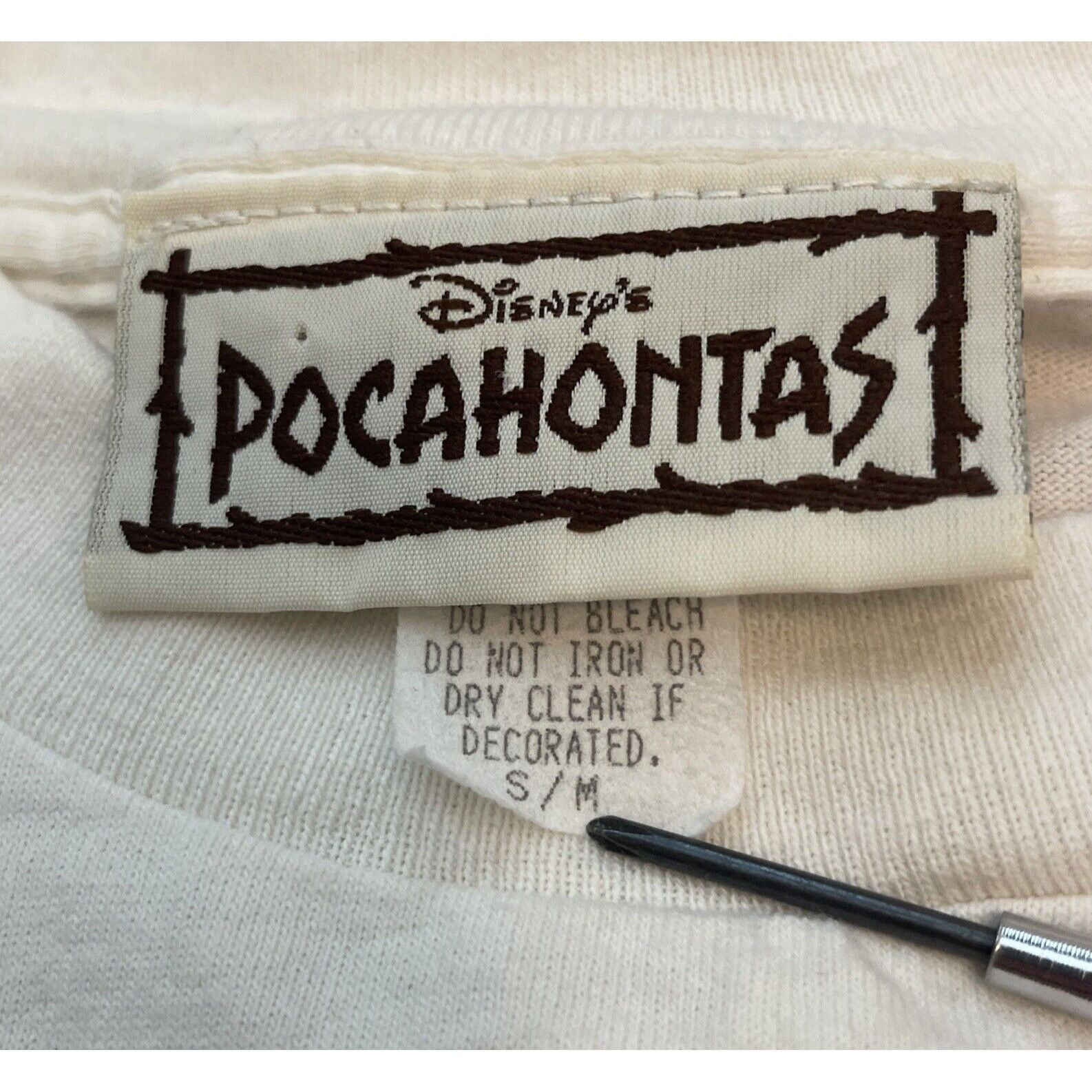 Disney Vintage 90s Medium Disney Parks Princess Pocahontas Cartoon Size US M / EU 48-50 / 2 - 5 Thumbnail