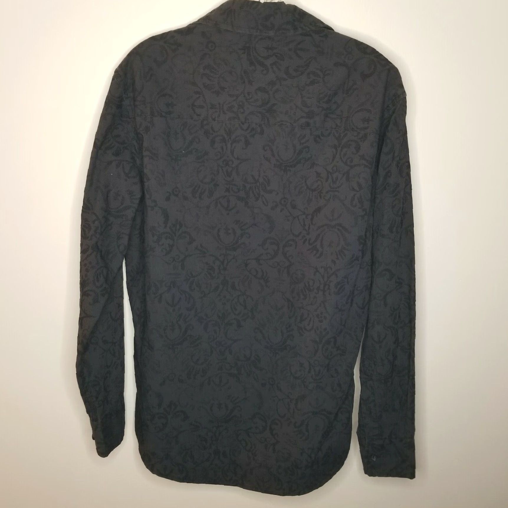 Vintage Cultura Mens Long Sleeve Button Up Black Size M Size US M / EU 48-50 / 2 - 4 Thumbnail