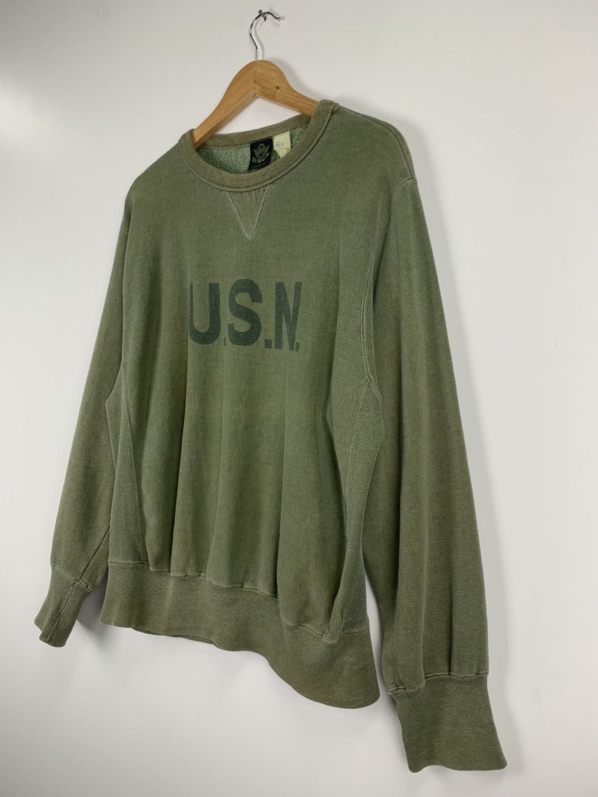 Vintage Vintage 80s USN Sweater Size US M / EU 48-50 / 2 - 4 Thumbnail