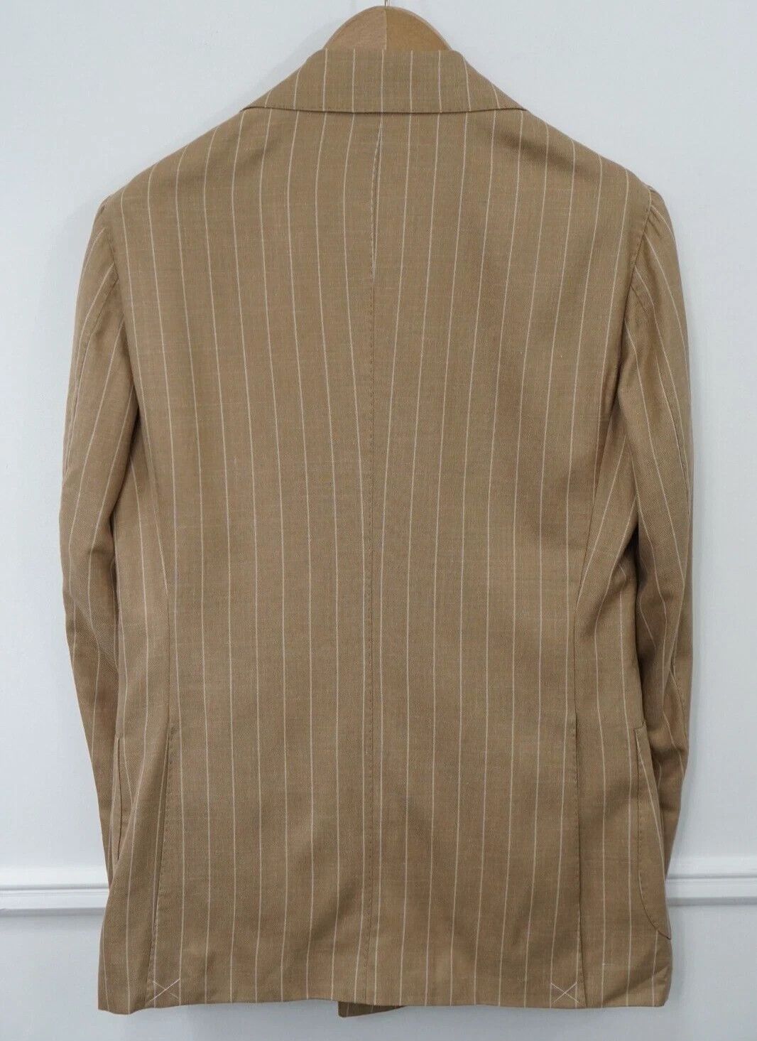 Suitsupply Men Suitsupply Blazer Peak Double Breasted Havana Brown US36 Size 36R - 2 Thumbnail