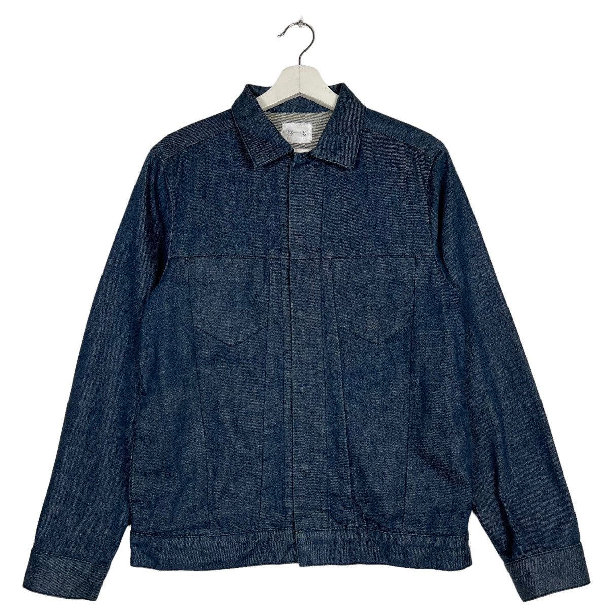 Japanese Brand 🔥 NORTH PRODUCTION DENIM BLOUSON JACKET MADE IN JAPAN Size US M / EU 48-50 / 2 - 1 Thumbnail