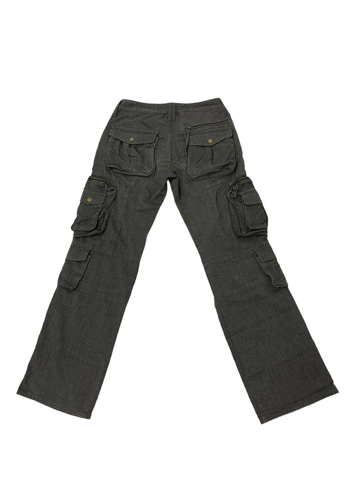 Japanese Brand Tactical Cargo Multipockets Morgan Homme Regular Fit 3🟦 Size US 29 - 9 Thumbnail