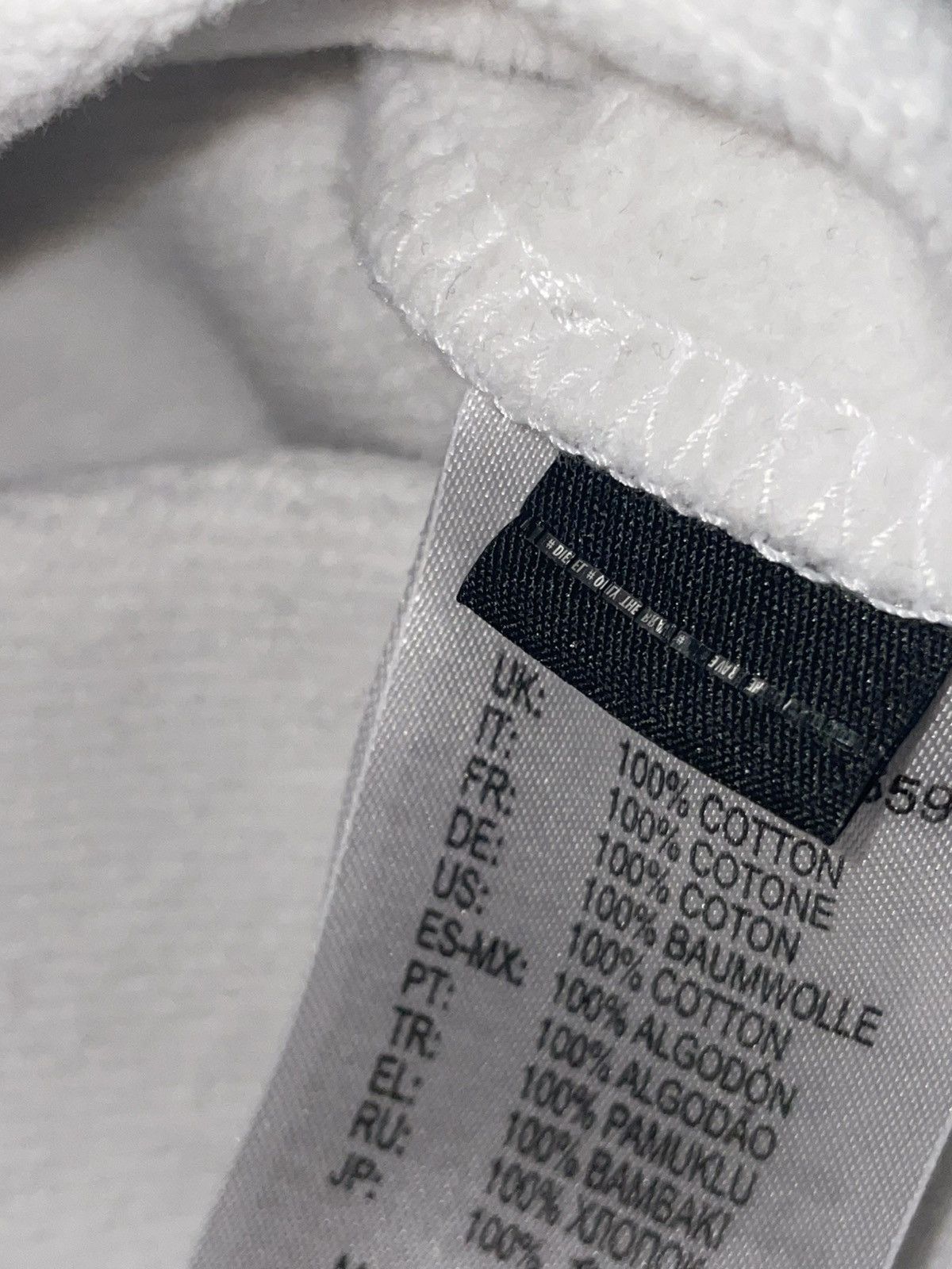 Diesel Diesel Denim Division White Hoodi Size US L / EU 52-54 / 3 - 3 Thumbnail