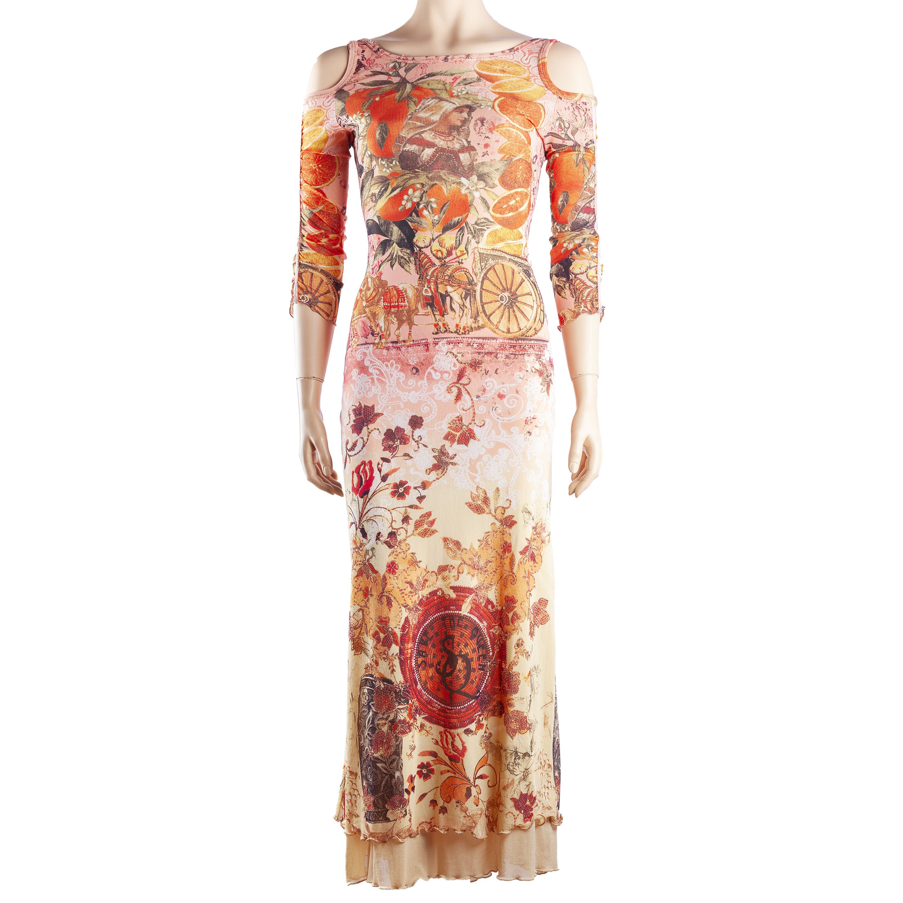Vintage Save The Queen Medieval Vintage Maxi Dress (S) Size S / US 4 / IT 40 - 1 Thumbnail