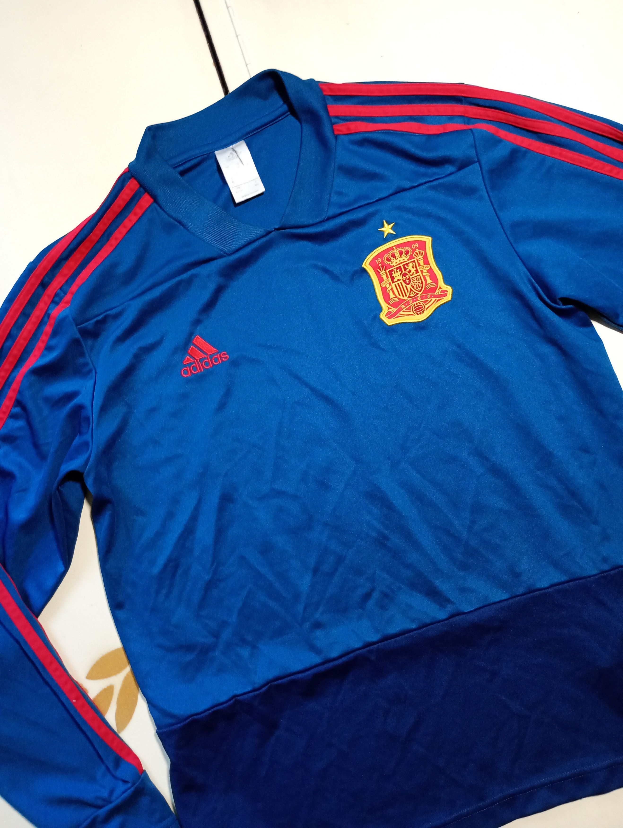 Adidas Adidas Spain Training Top 2017-2018 Size US XL / EU 56 / 4 - 5 Thumbnail